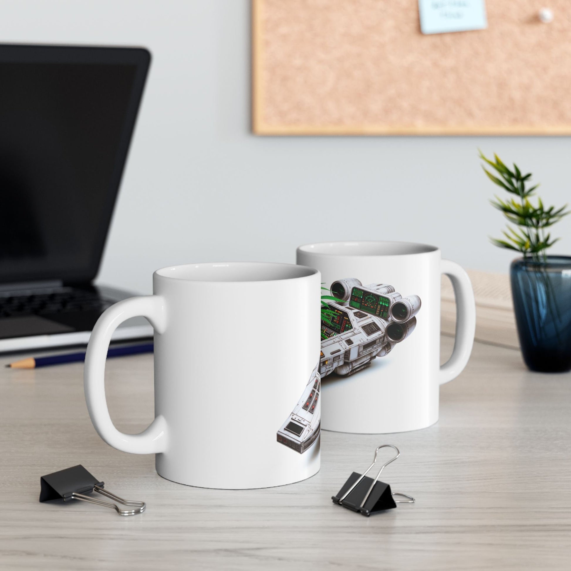 WEED SPACESHIP - Cannabis Coffee Mug (11oz)