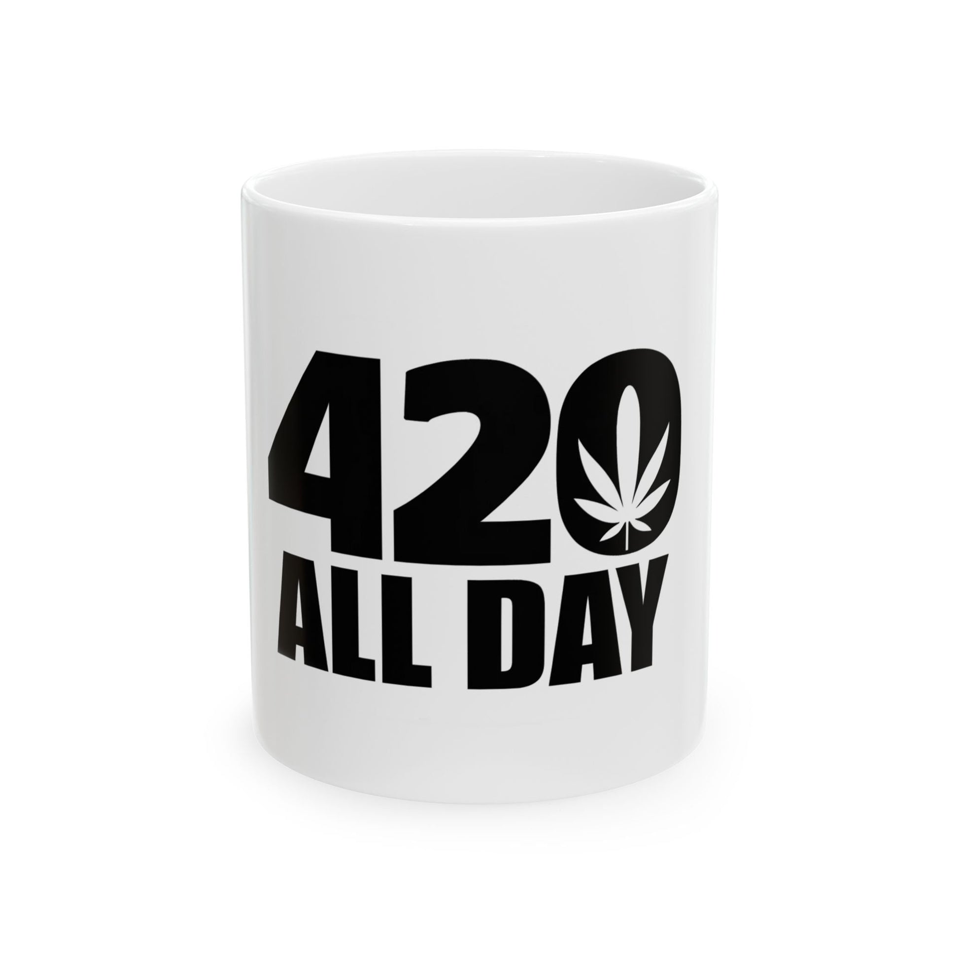 420 ALL DAY - Cannabis Coffee Mug (11oz)