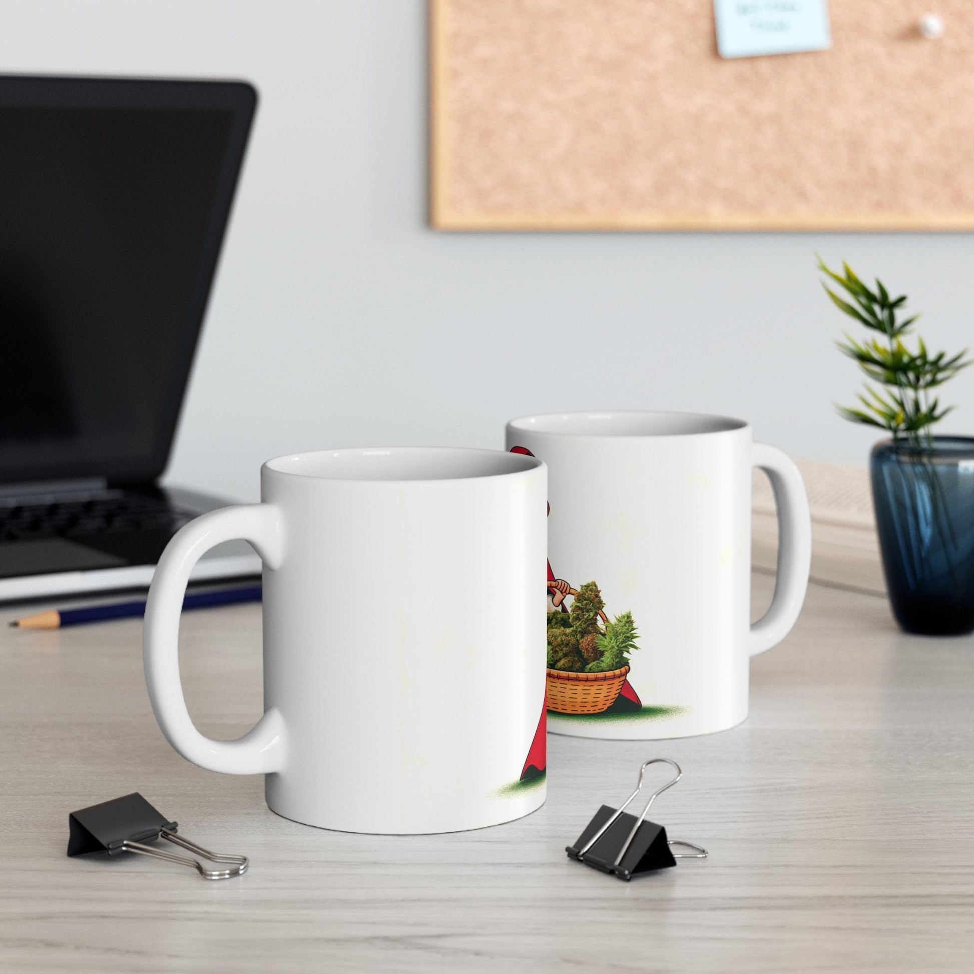 WEED RIDING HOOD - Weed Coffee Mug (11oz) - Perfect Weed Gift for Weed Smokers, Stoners, Growers; Wake & Bake / 420 Weed Mug, Marijuana Gift