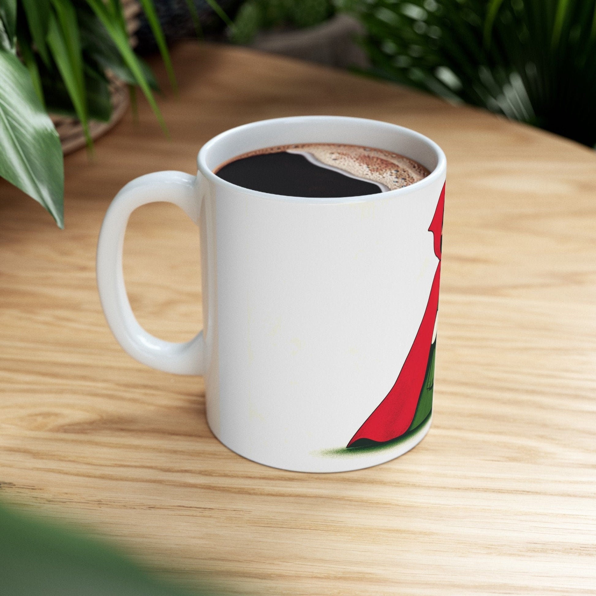 WEED RIDING HOOD - Weed Coffee Mug (11oz) - Perfect Weed Gift for Weed Smokers, Stoners, Growers; Wake & Bake / 420 Weed Mug, Marijuana Gift