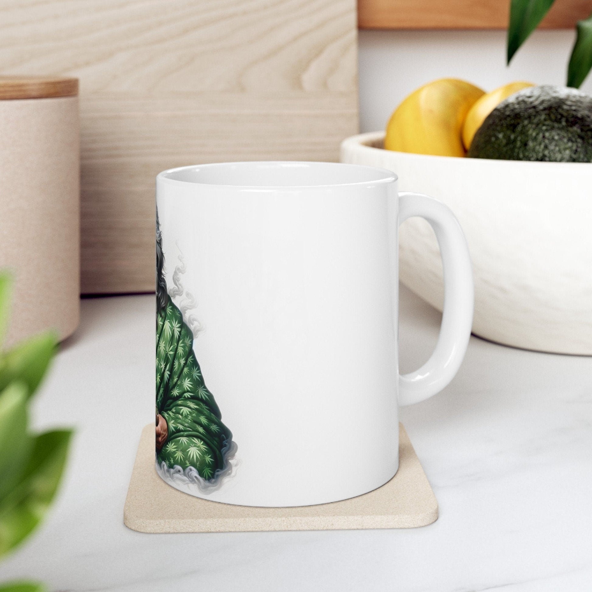 WEED PHILOSOPHER - Weed Coffee Mug (11oz) - Perfect Weed Gift for Weed Smokers, Stoners, Growers; Wake & Bake / 420 Weed Mug, Marijuana Gift