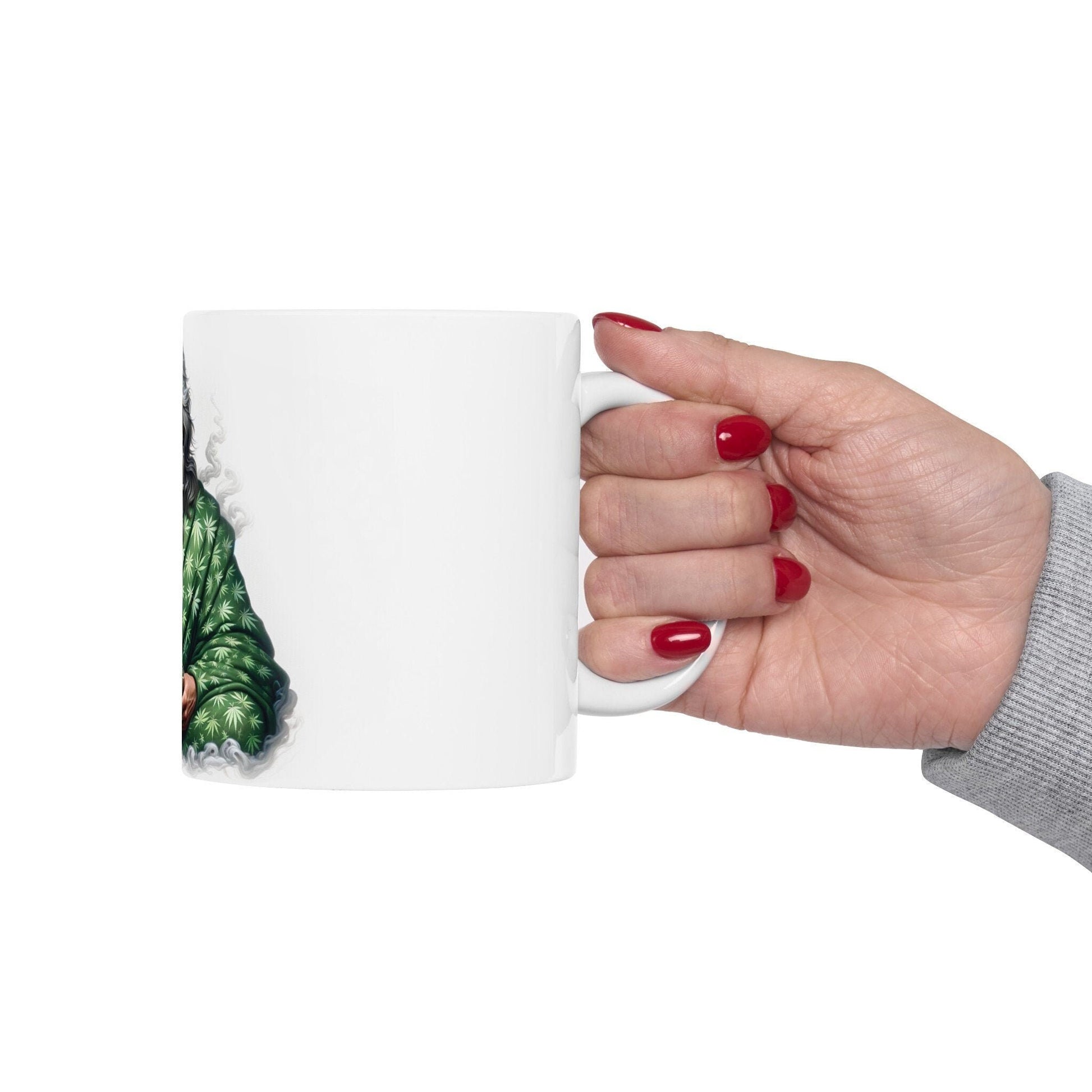 WEED PHILOSOPHER - Weed Coffee Mug (11oz) - Perfect Weed Gift for Weed Smokers, Stoners, Growers; Wake & Bake / 420 Weed Mug, Marijuana Gift