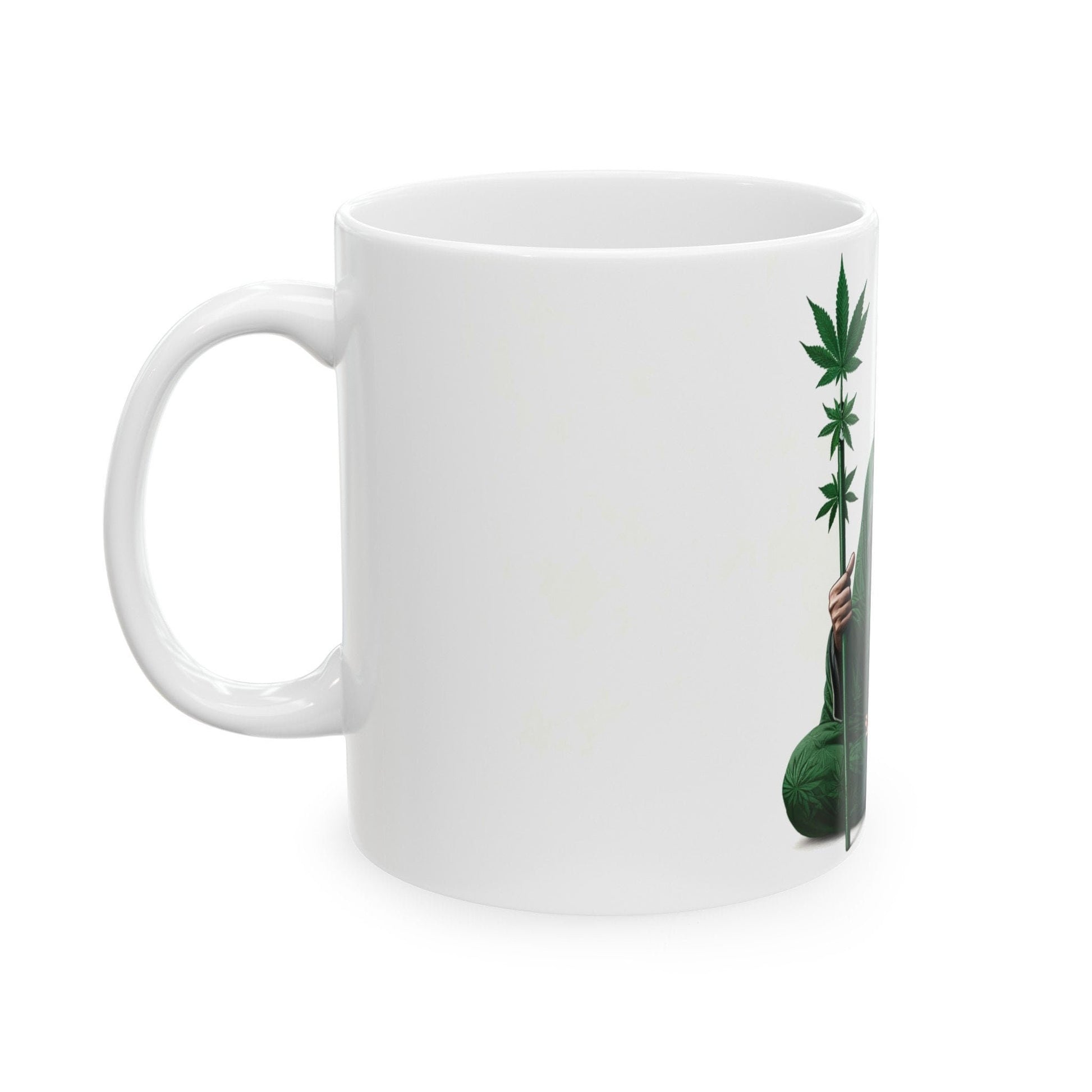 WEED SAGE - Weed Coffee Mug (11oz) - Perfect Weed Gift for Weed Smokers, Stoners, Growers; Wake and Bake / 420 Weed Mug, Marijuana Gift