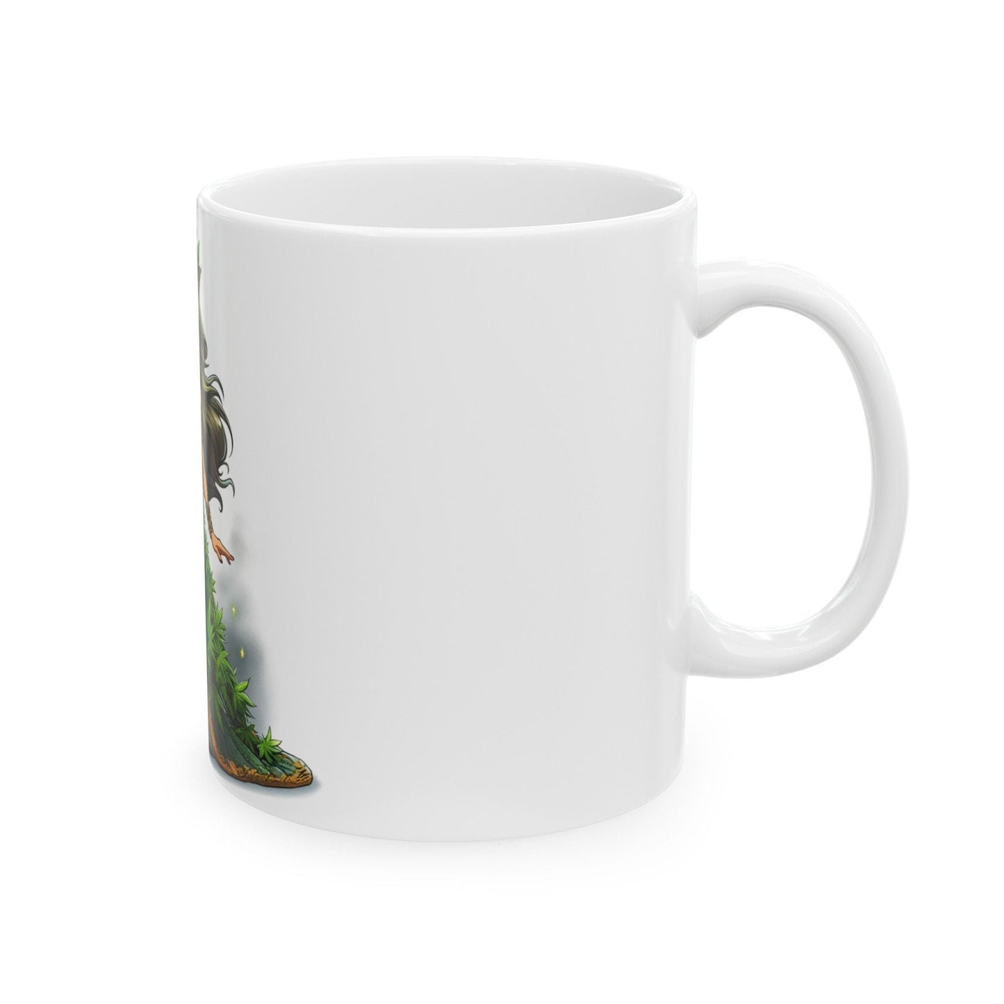 WEED QUEEN - 420 Coffee Mug (11oz) Perfect Gift for Smokers/ Marijuana Gift; Wake & Bake Mug - Cannabis Cup / Stoner Mug - Royalty