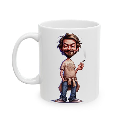 STONER DAD - 420 Coffee Mug (11oz) Perfect Gift for Smokers/ Marijuana Gift; Wake and Bake Mug - Cannabis Cup / Stoner Mug - Father Gift