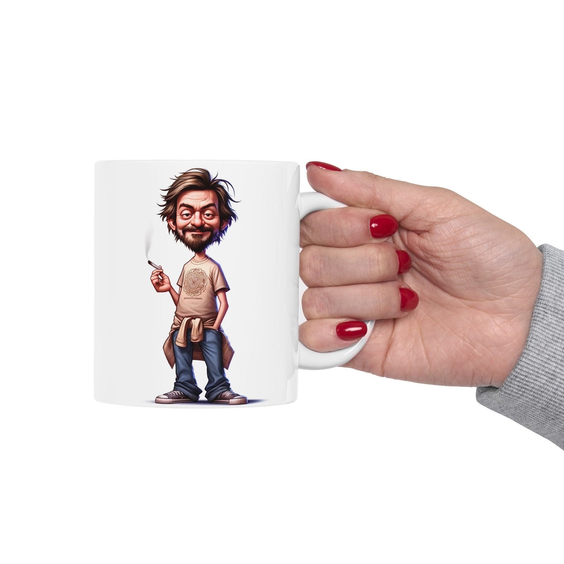 STONER DAD - 420 Coffee Mug (11oz) Perfect Gift for Smokers/ Marijuana Gift; Wake and Bake Mug - Cannabis Cup / Stoner Mug - Father Gift