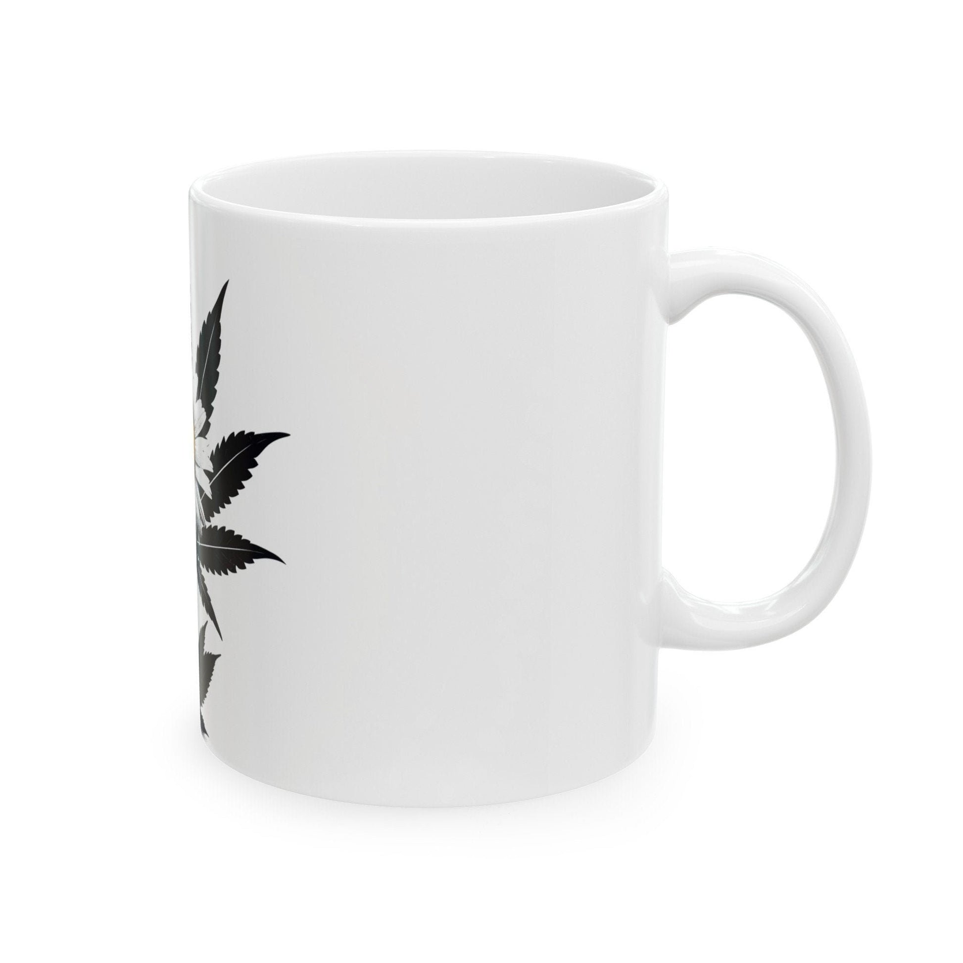 DAISY WEED FLOWER - Weed Coffee Mugs (11oz) Perfect Gift for Smokers/ Marijuana Gift; Wake and Bake Mug - Cannabis Cup / Stoner Mug