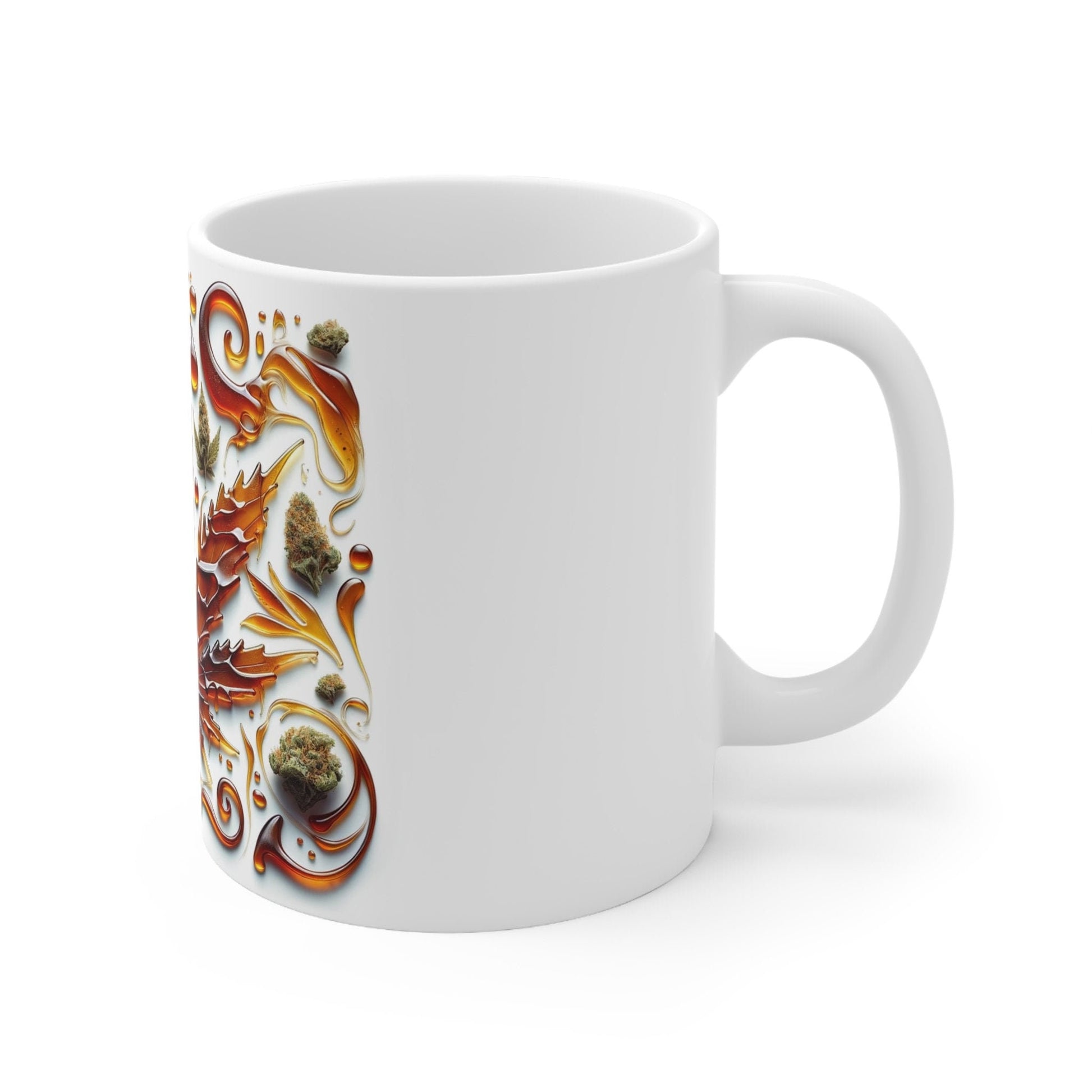 SHATTER Wax Mug - WEED Themed Coffee Mugs, Marijuana Lovers, Perfect Gift for Smokers, Stoners - Dabs Gifts