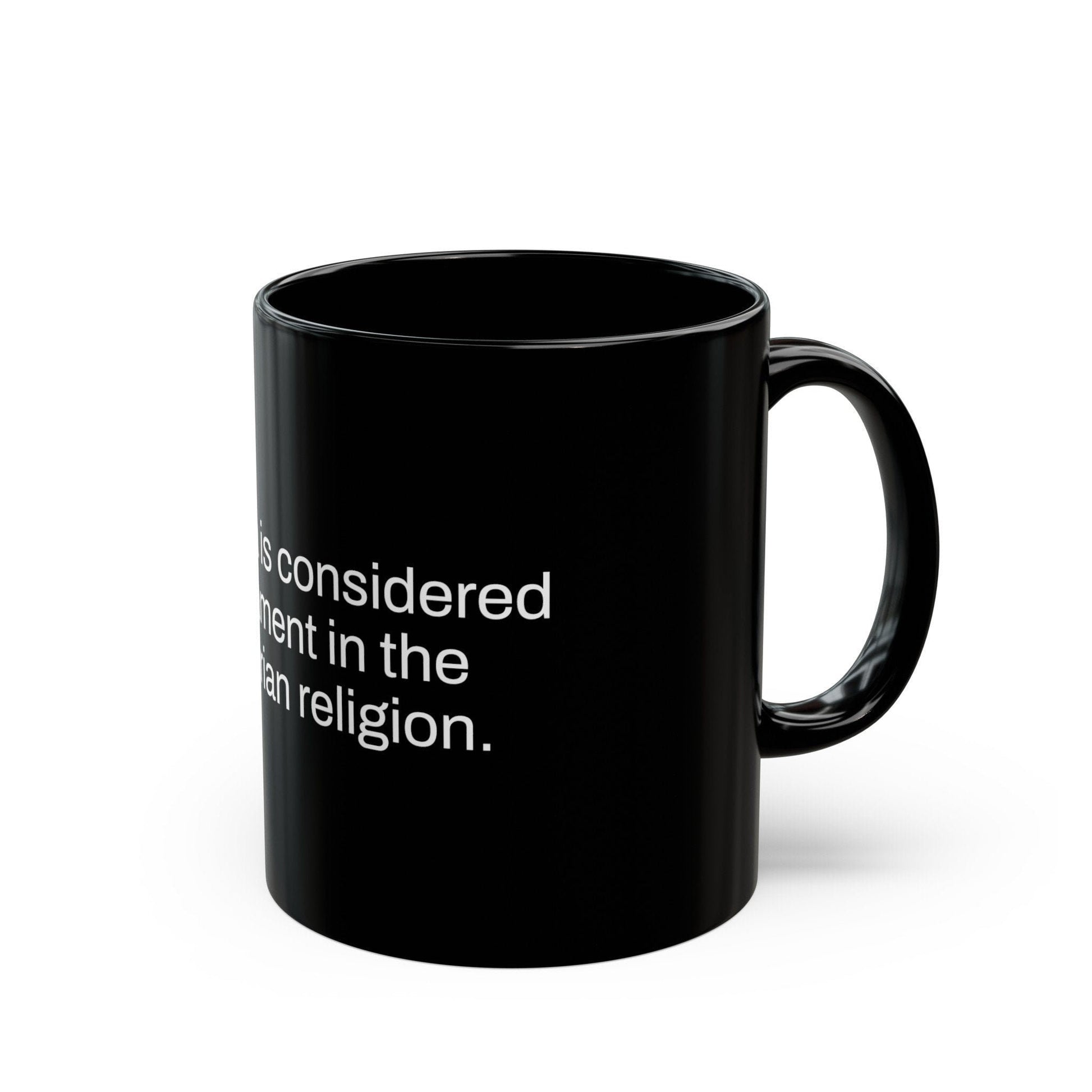 RASTAFARIAN Weed Fact - Weed Coffee Mug (11oz) - Perfect Gift for Smokers, Stoners, Growers; Wake and Bake Mug / Weed Mug / BLACK Mug