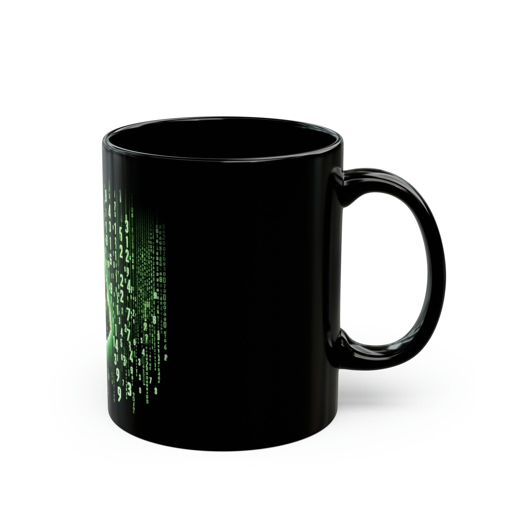WEED MATRIX - Black Base Coffee Mugs - Perfect Gift for Smokers, Stoners, Growers; Wake and Bake Mug / Weed Mug / Stoner Mug