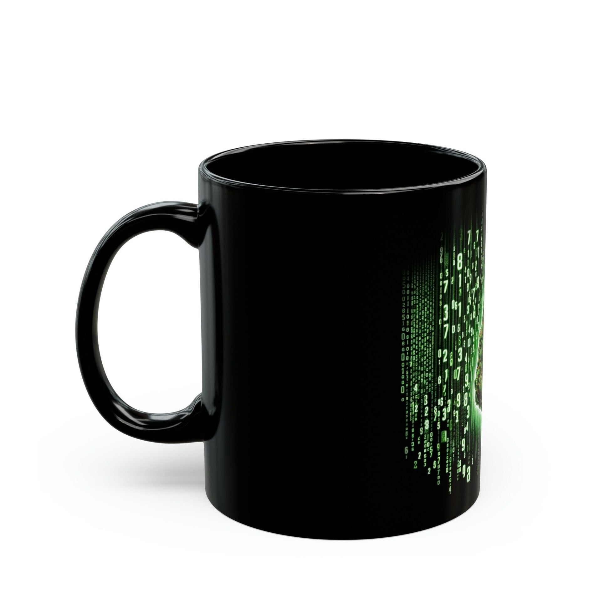 WEED MATRIX - Black Base Coffee Mugs - Perfect Gift for Smokers, Stoners, Growers; Wake and Bake Mug / Weed Mug / Stoner Mug
