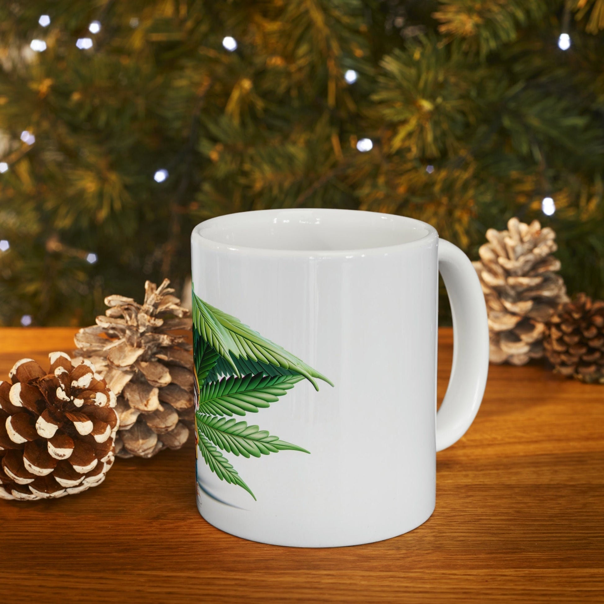 Weed UMBRELLA - Marijuana Themed Coffee Mug - Perfect Gift for Smokers/Stoner, Marijuana Lover; Wake and Bake Mug - Weed Mug / Stoner Mug