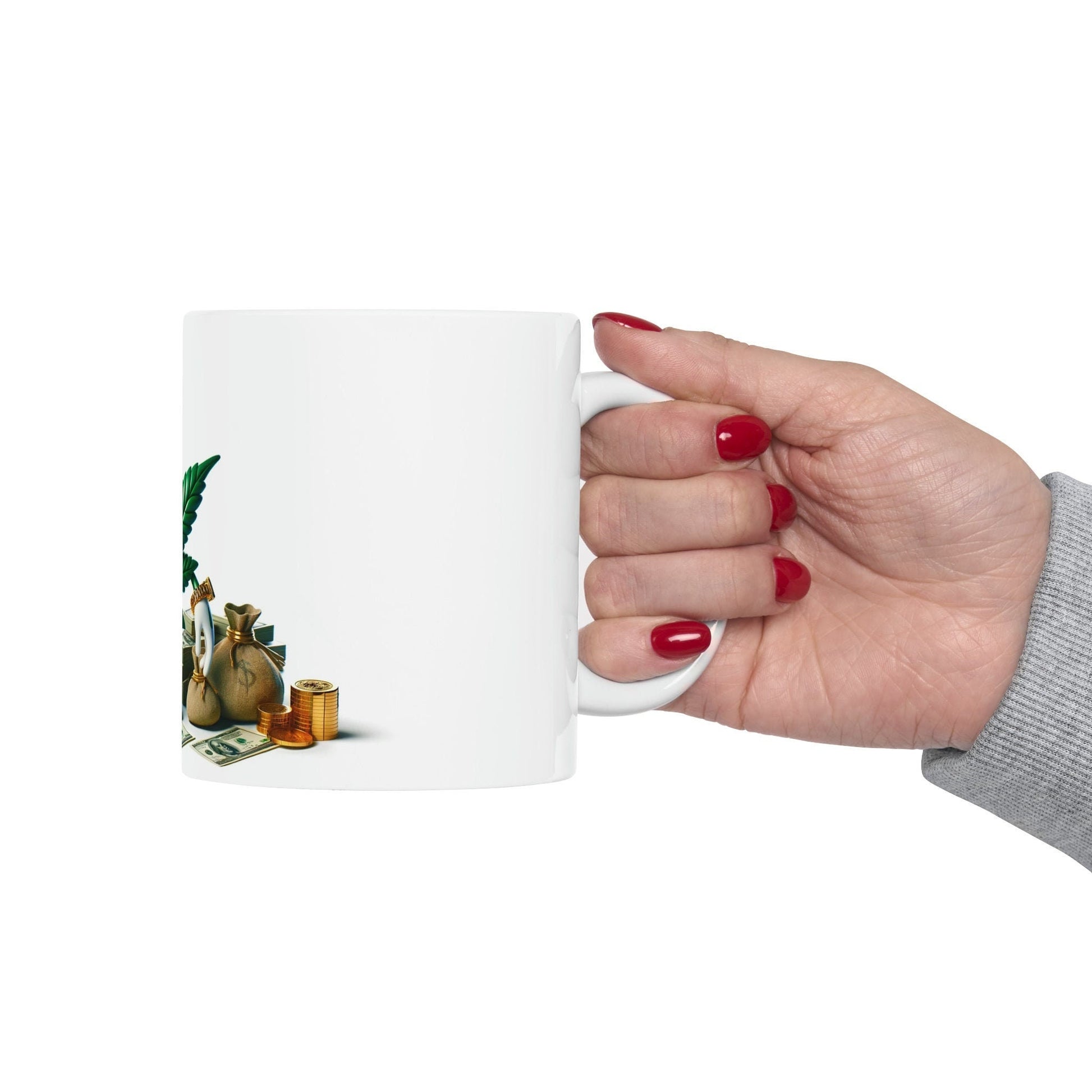 WEED LEAF BOSS - Weed Themed Coffee Mugs - Perfect Gift for Smokers, Stoners, Marijuana Lovers; Wake and Bake Mug, Marijuana Mug, Stoner Mug