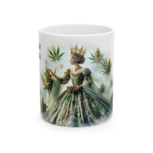 DREAM QUEEN - WEED Strain Themed Coffee Mugs - Perfect Gift for Smokers, Stoners, Marijuana Lovers; Wake and Bake Essentials