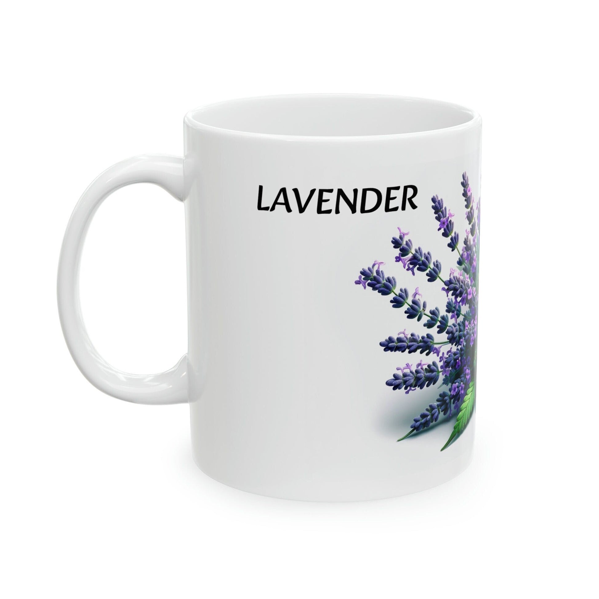 LAVENDER - WEED Strain Themed Coffee Mugs - Perfect Gift for Smokers, Stoners, Marijuana Lovers; Wake and Bake Essentials