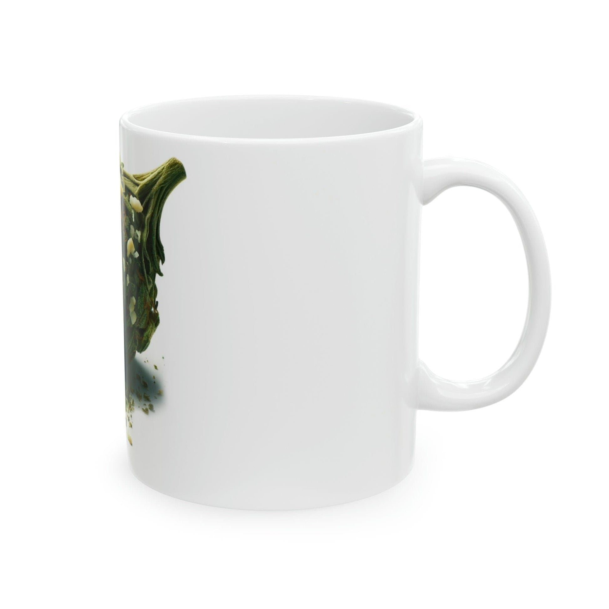 GARLIC KUSH - WEED Strain Themed Coffee Mugs - Perfect Gift for Smokers, Stoners, Marijuana Lovers; Wake and Bake Essentials