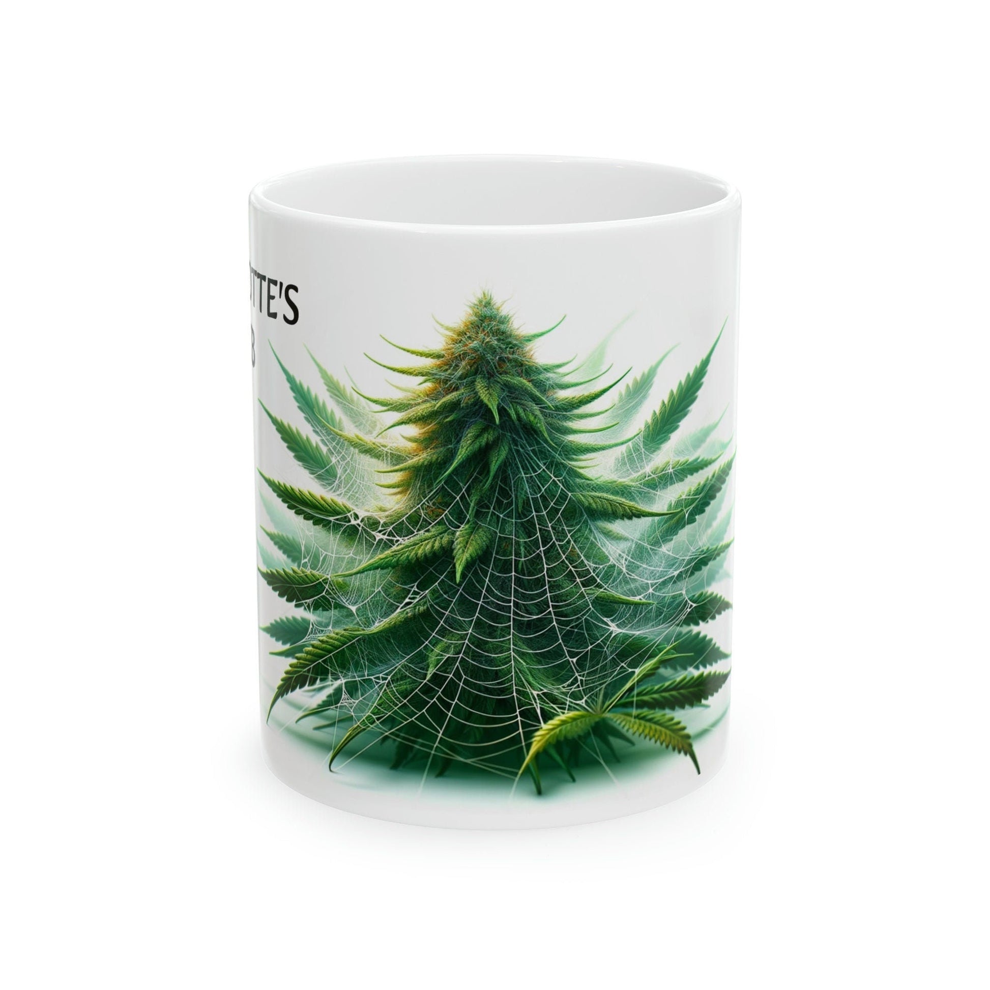 CHARLOTTE&#39;S WEB - Weed Strain Themed Coffee Mugs - Perfect Gift for Smokers, Stoners, Marijuana Lovers; Wake and Bake Essentials