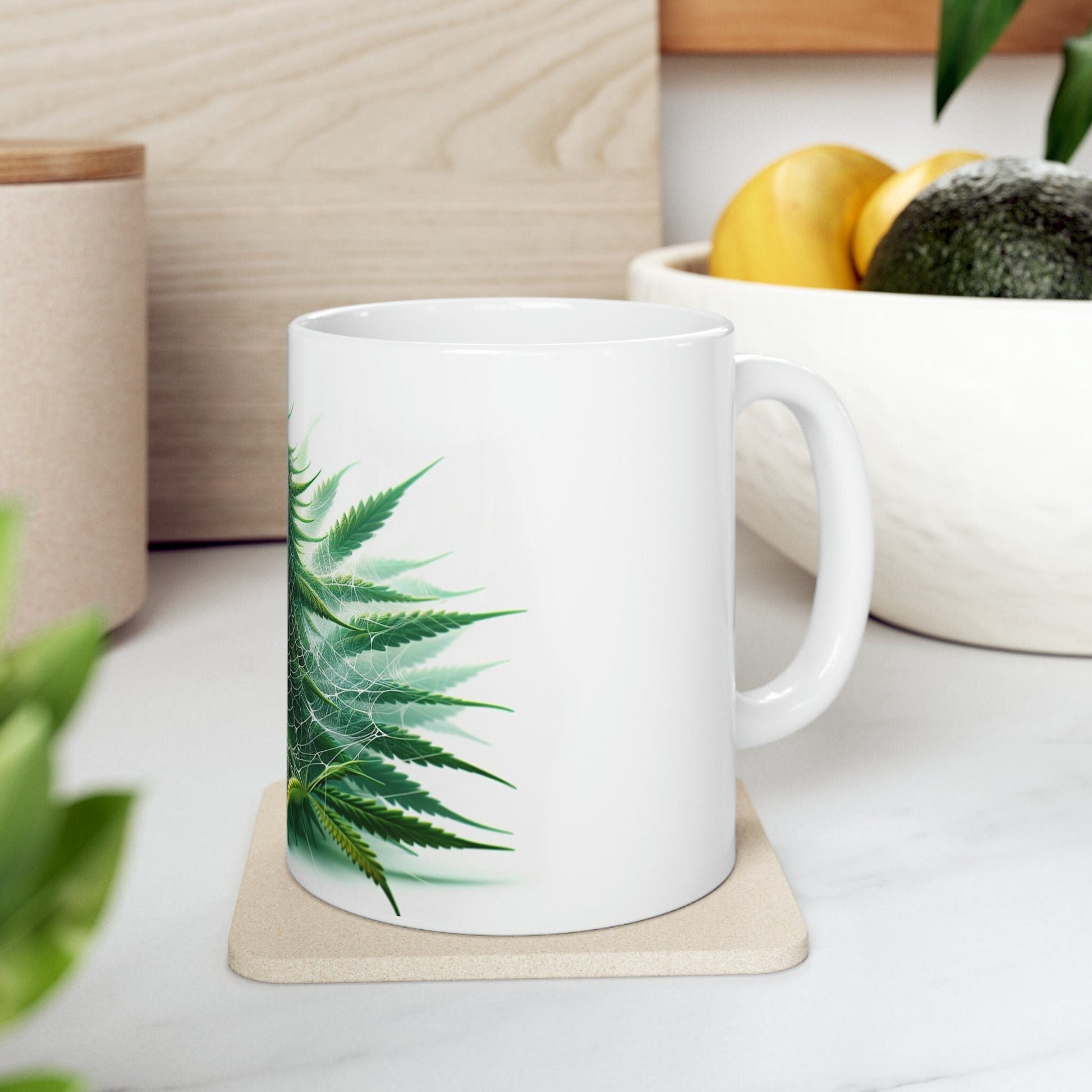 CHARLOTTE&#39;S WEB - Weed Strain Themed Coffee Mugs - Perfect Gift for Smokers, Stoners, Marijuana Lovers; Wake and Bake Essentials