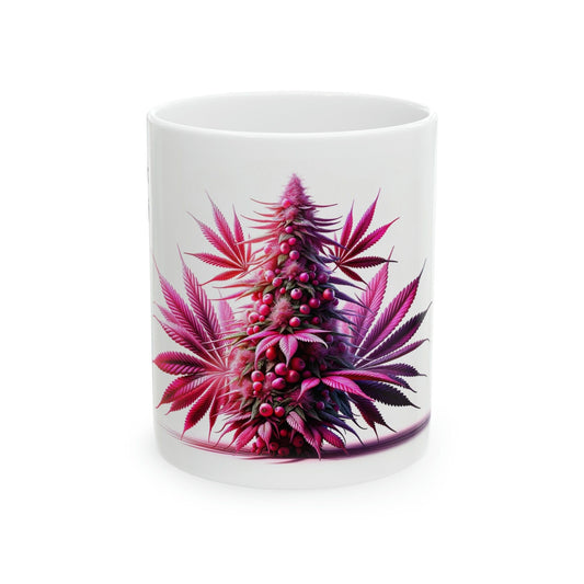 PINK ACAI - WEED Strain Themed Coffee Mugs - Perfect Gift for Smokers, Stoners, Marijuana Lovers; Wake and Bake Essentials