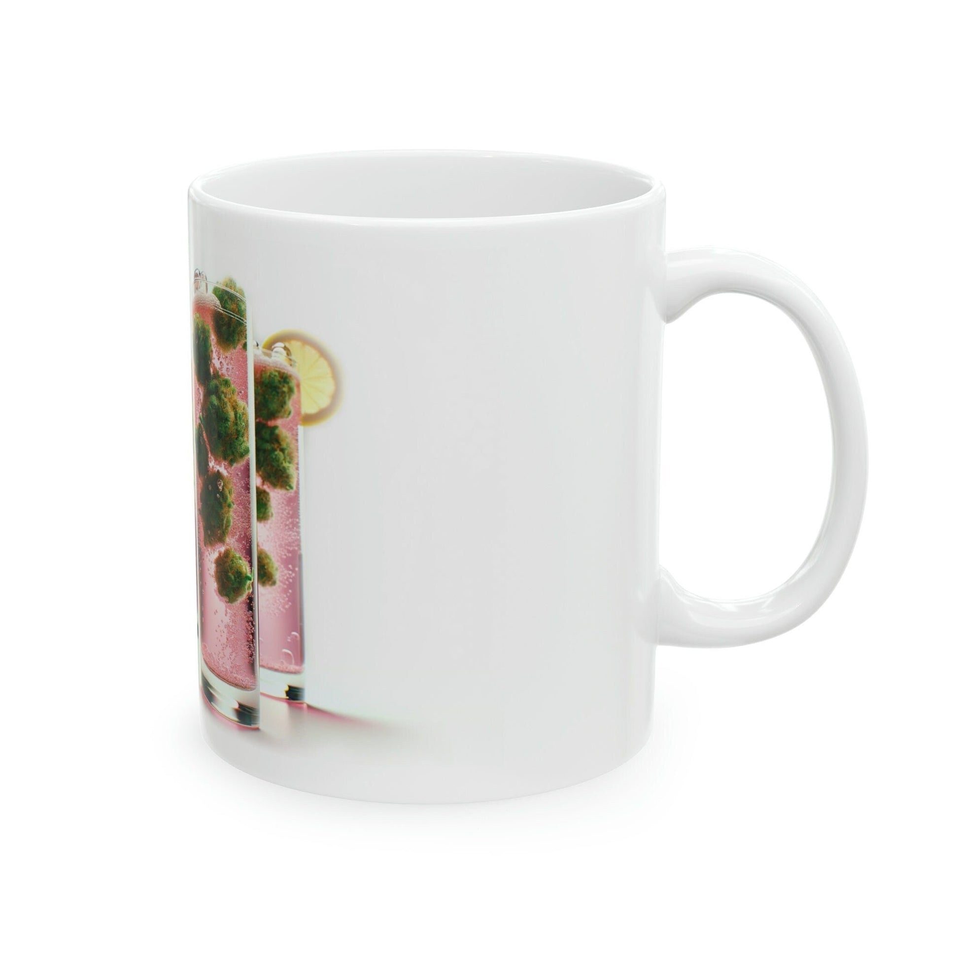 PINK LEMONADE - WEED Strain Themed Coffee Mugs - Perfect Gift for Smokers, Stoners, Marijuana Lovers; Wake and Bake Essentials