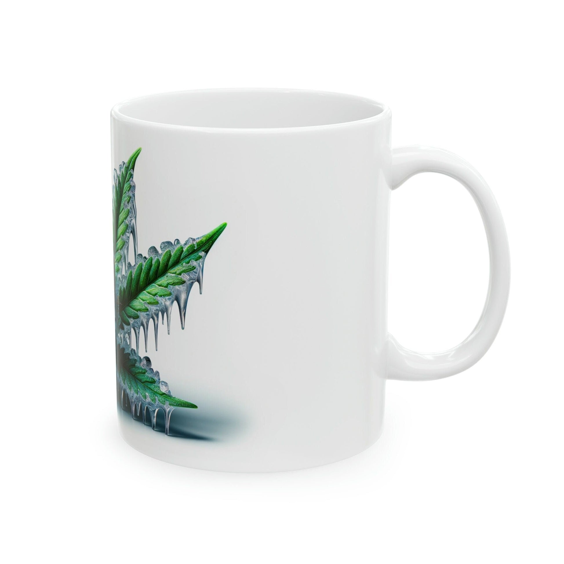 ICE - WEED Strain Themed Coffee Mugs - Perfect Gift for Smokers, Stoners, Marijuana Lovers; Wake and Bake Essentials