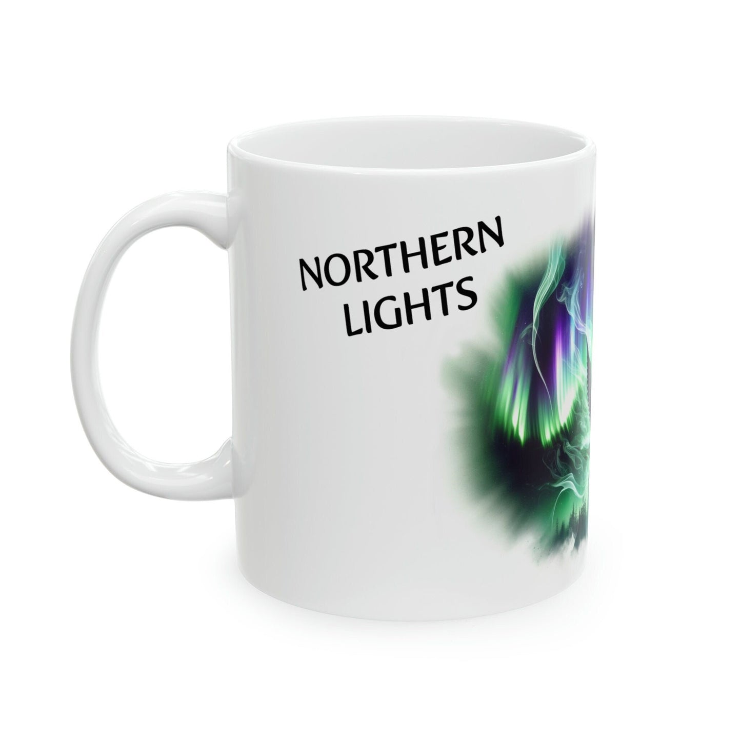 NORTHERN LIGHTS - WEED Strain Themed Coffee Mugs - Perfect Gift for Smokers, Stoners, Marijuana Lovers; Wake and Bake Essentials