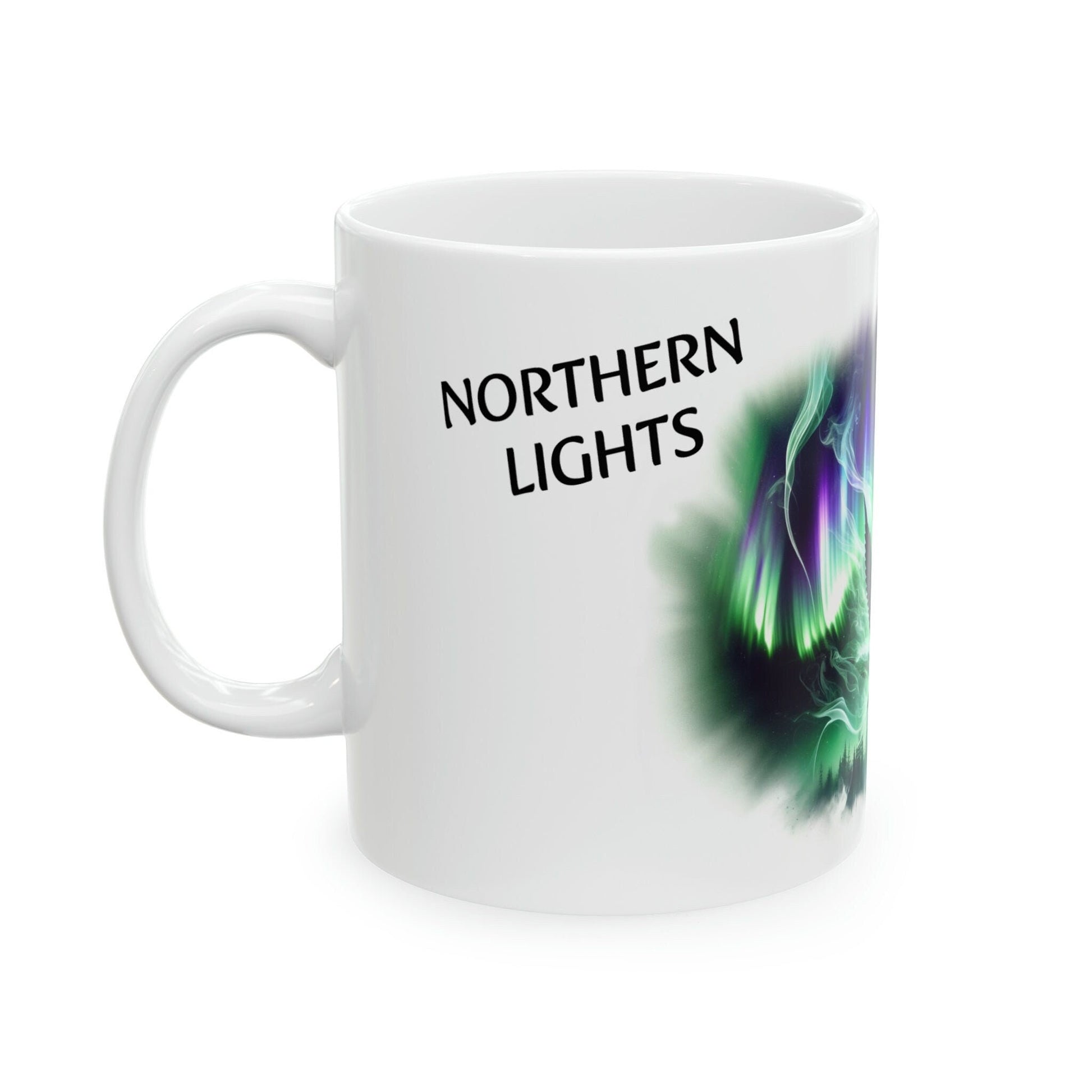 NORTHERN LIGHTS - WEED Strain Themed Coffee Mugs - Perfect Gift for Smokers, Stoners, Marijuana Lovers; Wake and Bake Essentials