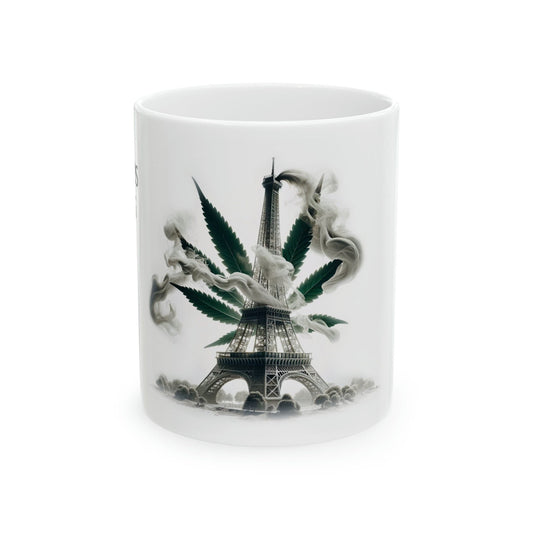 PARIS OG - WEED Strain Themed Coffee Mugs - Perfect Gift for Smokers, Stoners, Marijuana Lovers; Wake and Bake Essentials