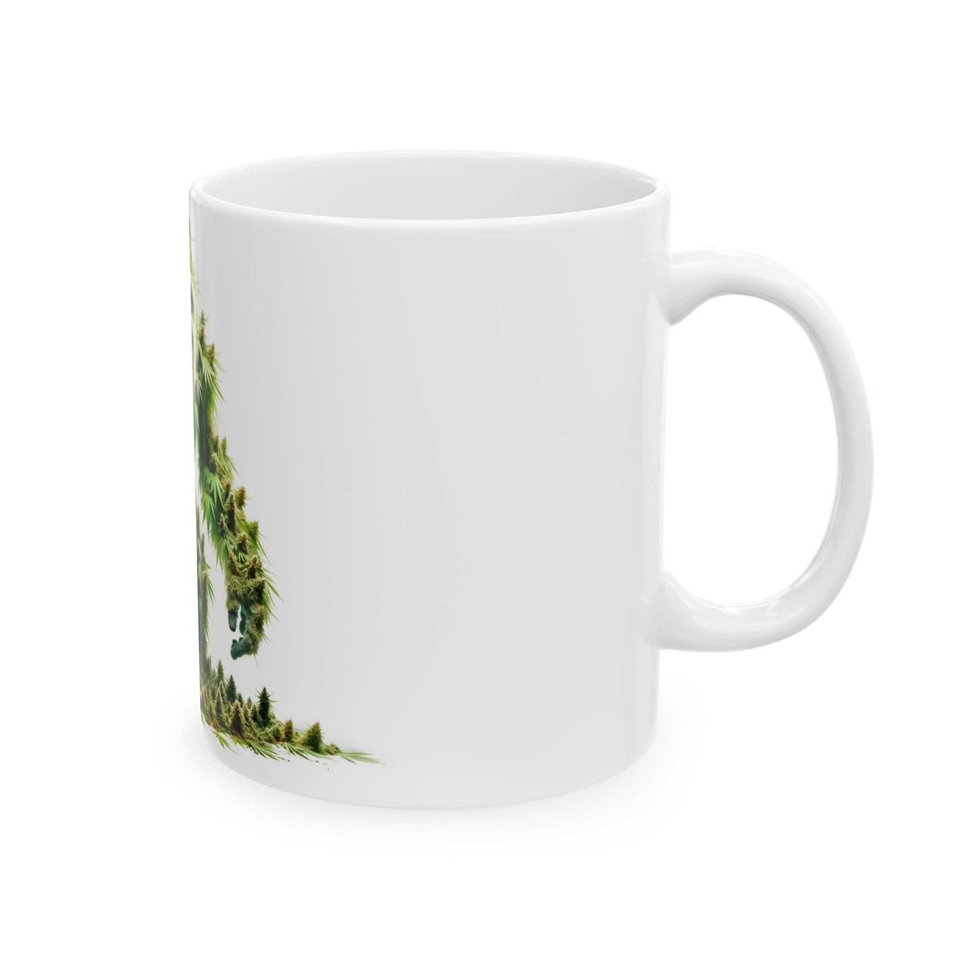 WEED YETI - Marijuana Themed Coffee Mugs - Perfect Gift for Smokers, Stoners, Growers; Animal Lovers - Weed Mug for Wake and Bake