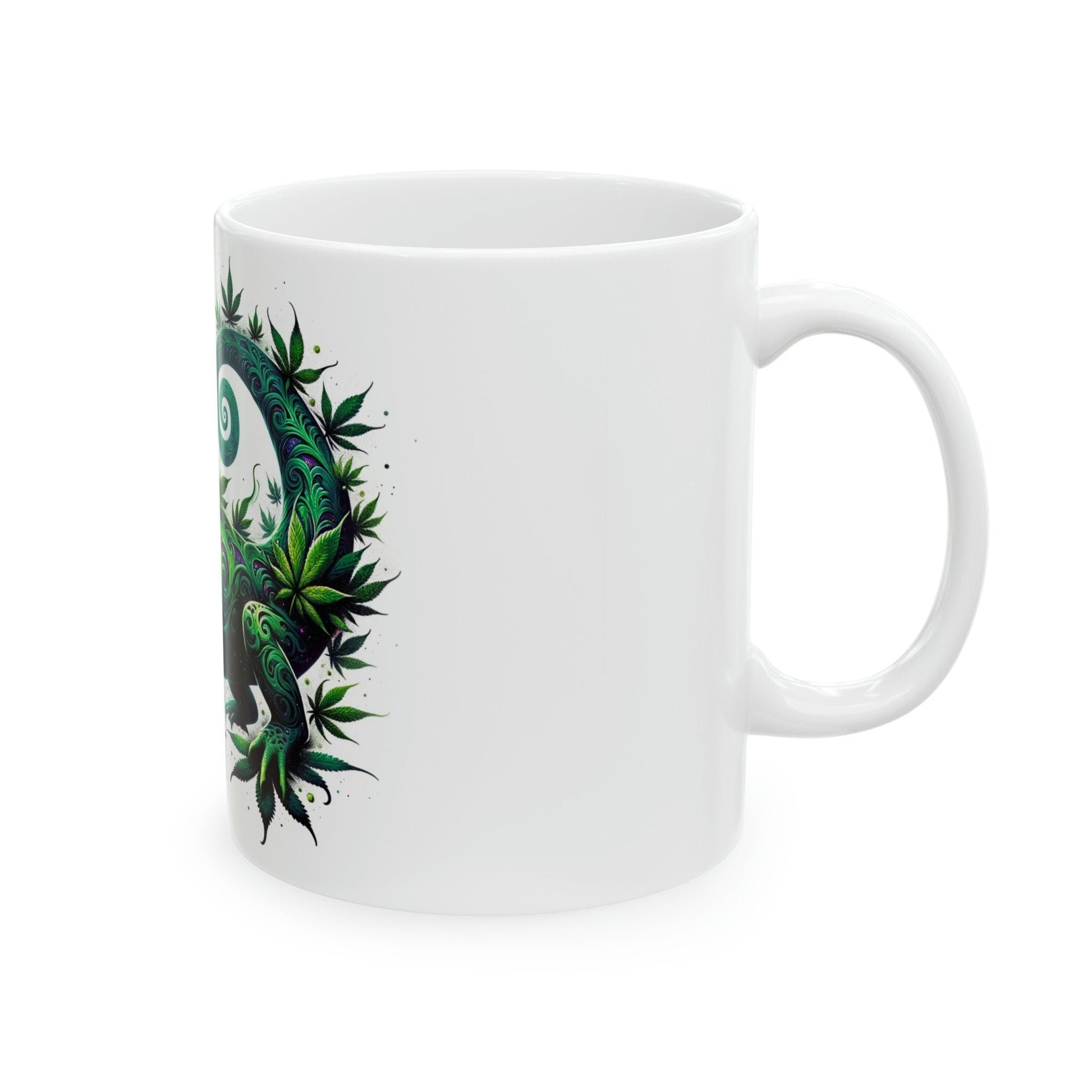 WEED SALAMANDER - Marijuana Themed Coffee Mugs - Perfect Gift for Smokers, Stoners, Growers; Animal Lovers - Weed Mug for Wake and Bake