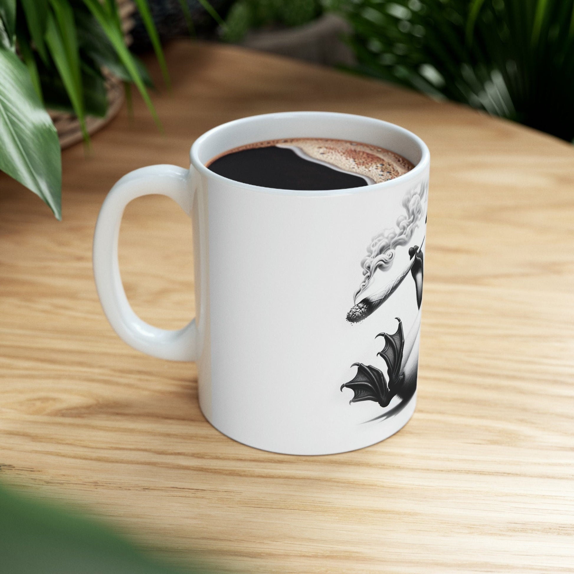 PENGUIN - WEED Themed Coffee Mugs - Perfect Gift for Smokers, Stoners, Growers; Animal Lovers - Marijuana Mug for Wake and Bake