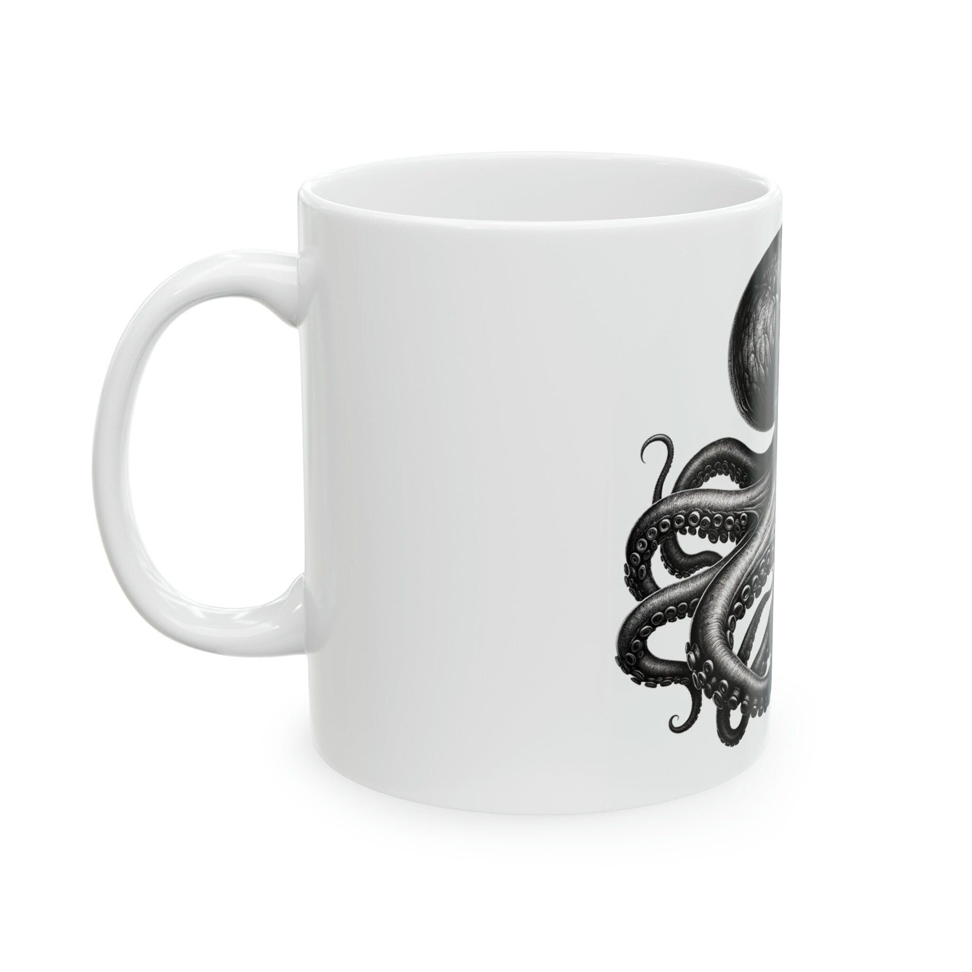 OCTOPUS - WEED Themed Coffee Mugs - Perfect Gift for Smokers, Stoners, Growers; Animal Lovers - Marijuana Mug for Wake and Bake