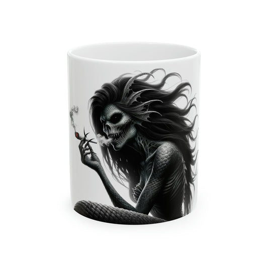 MONSTER - WEED Themed Coffee Mugs - Perfect Gift for Smokers, Stoners, Growers; Animal Lovers - Marijuana Mug for Wake and Bake