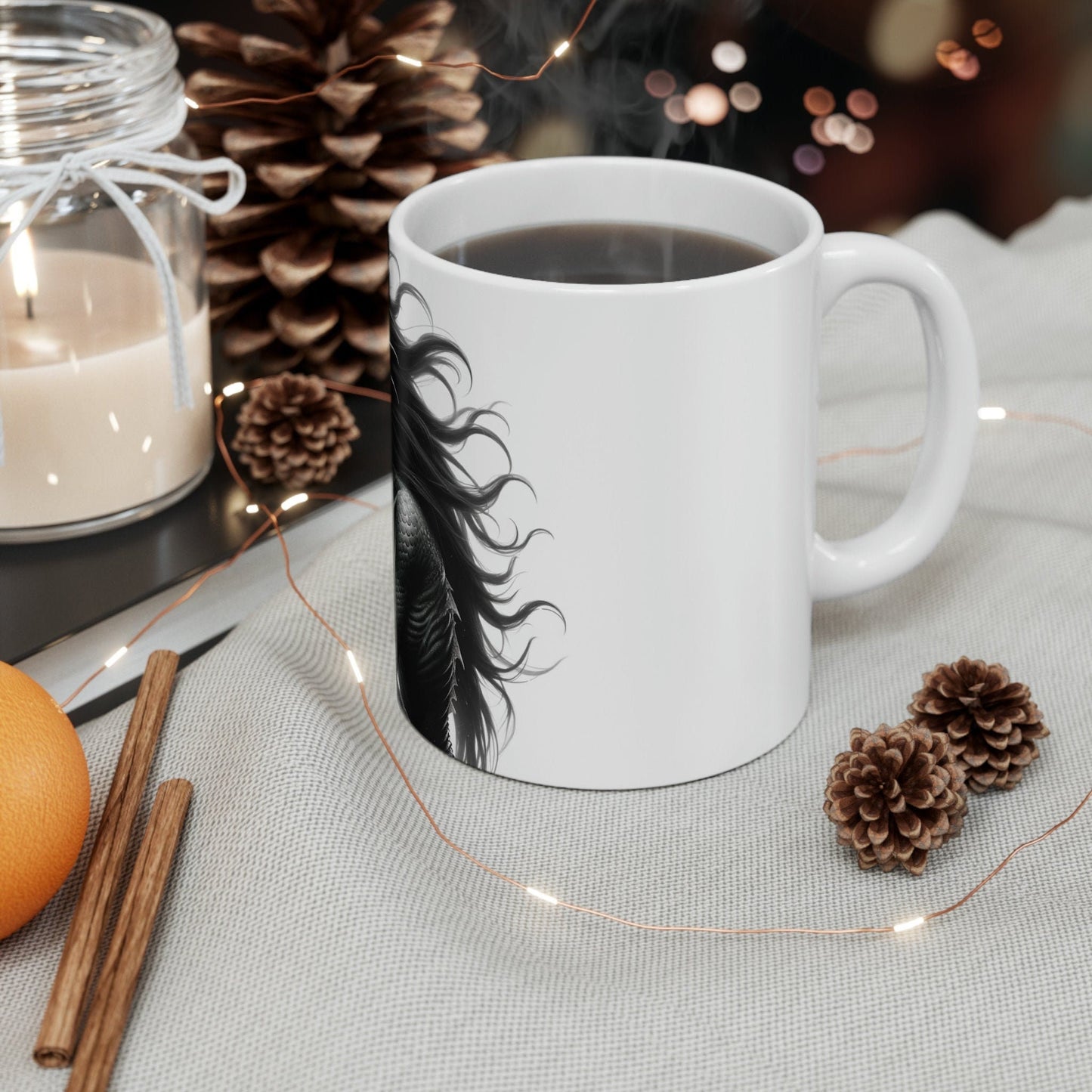 MONSTER - WEED Themed Coffee Mugs - Perfect Gift for Smokers, Stoners, Growers; Animal Lovers - Marijuana Mug for Wake and Bake