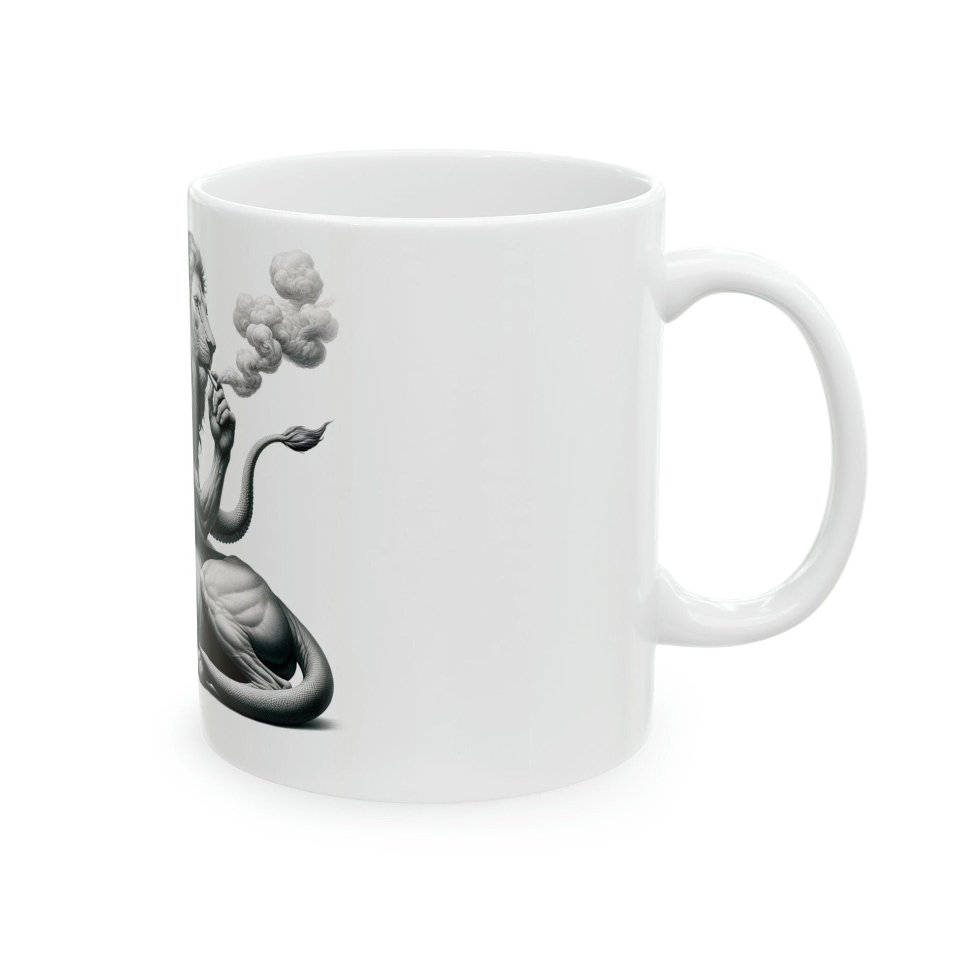 CHIMERA - WEED Themed Coffee Mugs - Perfect Gift for Smokers, Stoners, Marijuana Lovers, Growers; Smoker - Wake and Bake