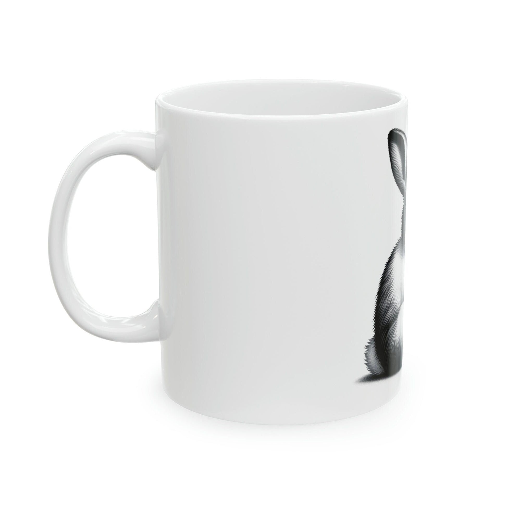 Smoking BUNNY - WEED Themed Coffee Mugs - Perfect Gift for Smokers, Stoners, Marijuana Lovers, Growers; Smoker - Wake and Bake
