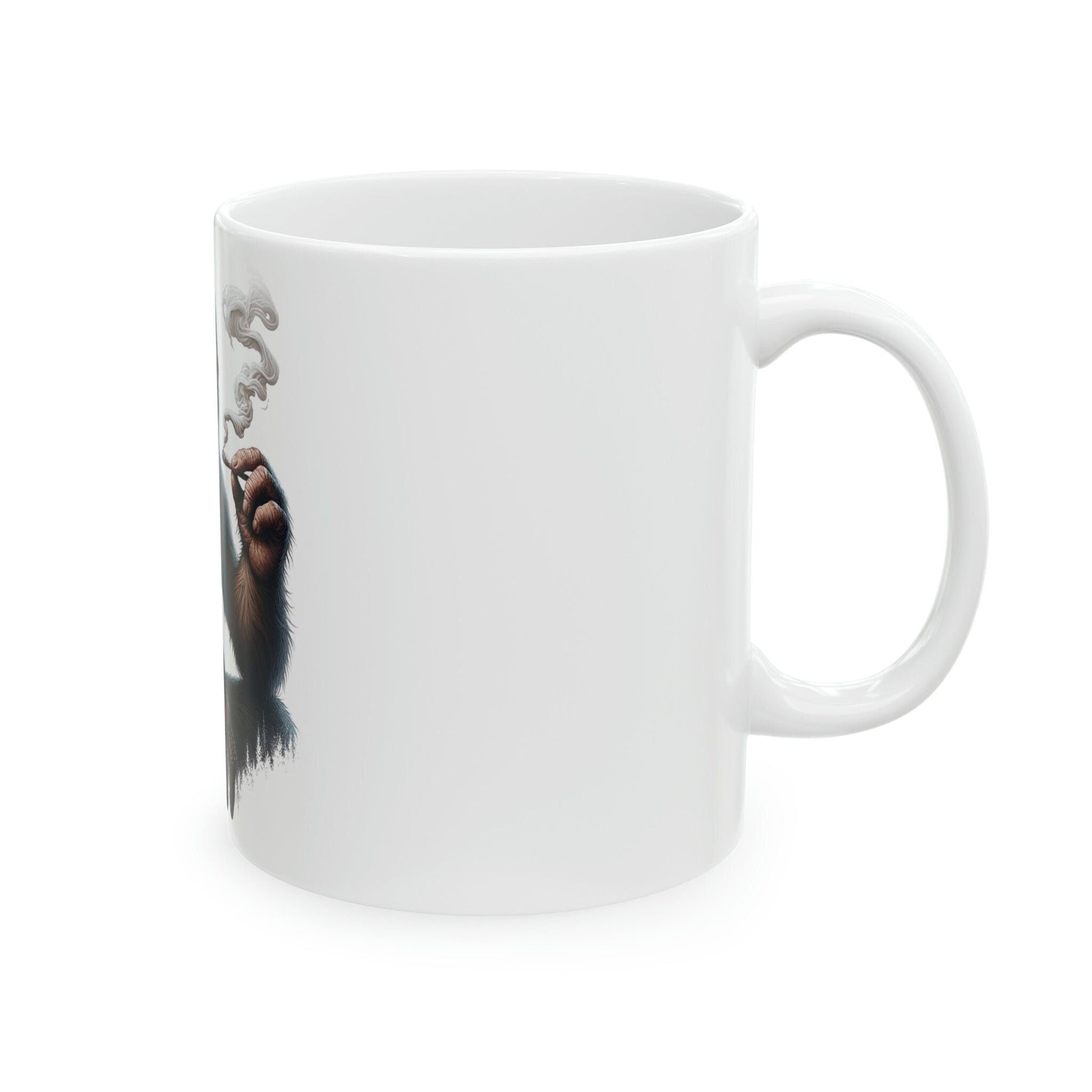 BIGFOOT - WEED Themed Coffee Mugs - Perfect Gift for Smokers, Stoners, Marijuana Lovers, Growers; Smoker - Wake and Bake