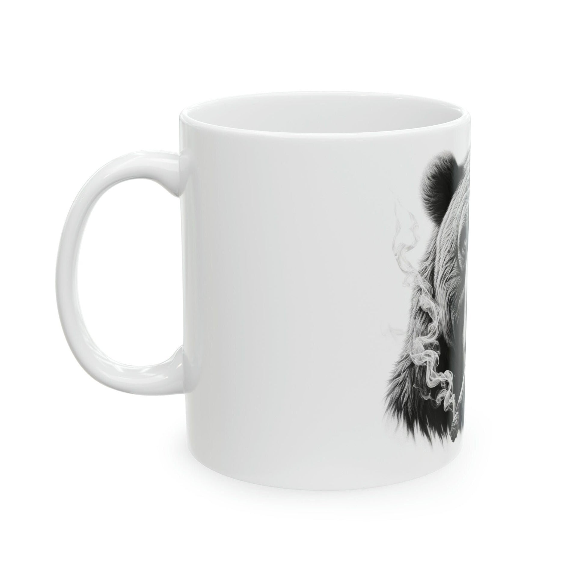 BEAR - WEED Themed Coffee Mugs - Perfect Gift for Smokers, Stoners, Marijuana Lovers, Growers; Smoker - Wake and Bake