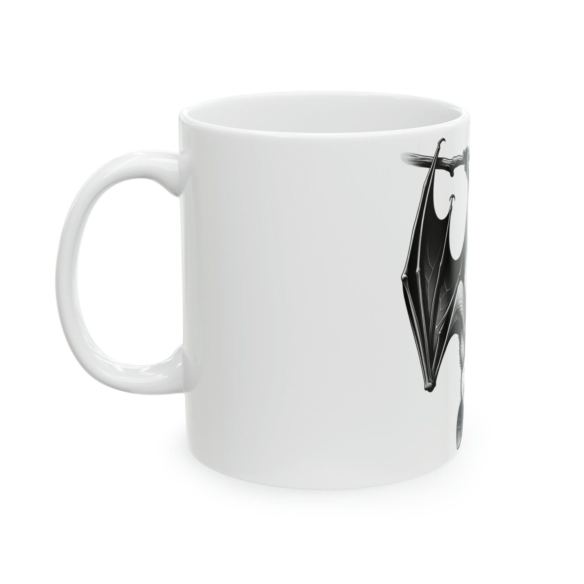 Smoking BAT - WEED Themed Coffee Mugs - Perfect Gift for Smokers, Stoners, Marijuana Lovers, Growers; Smoker - Wake and Bake