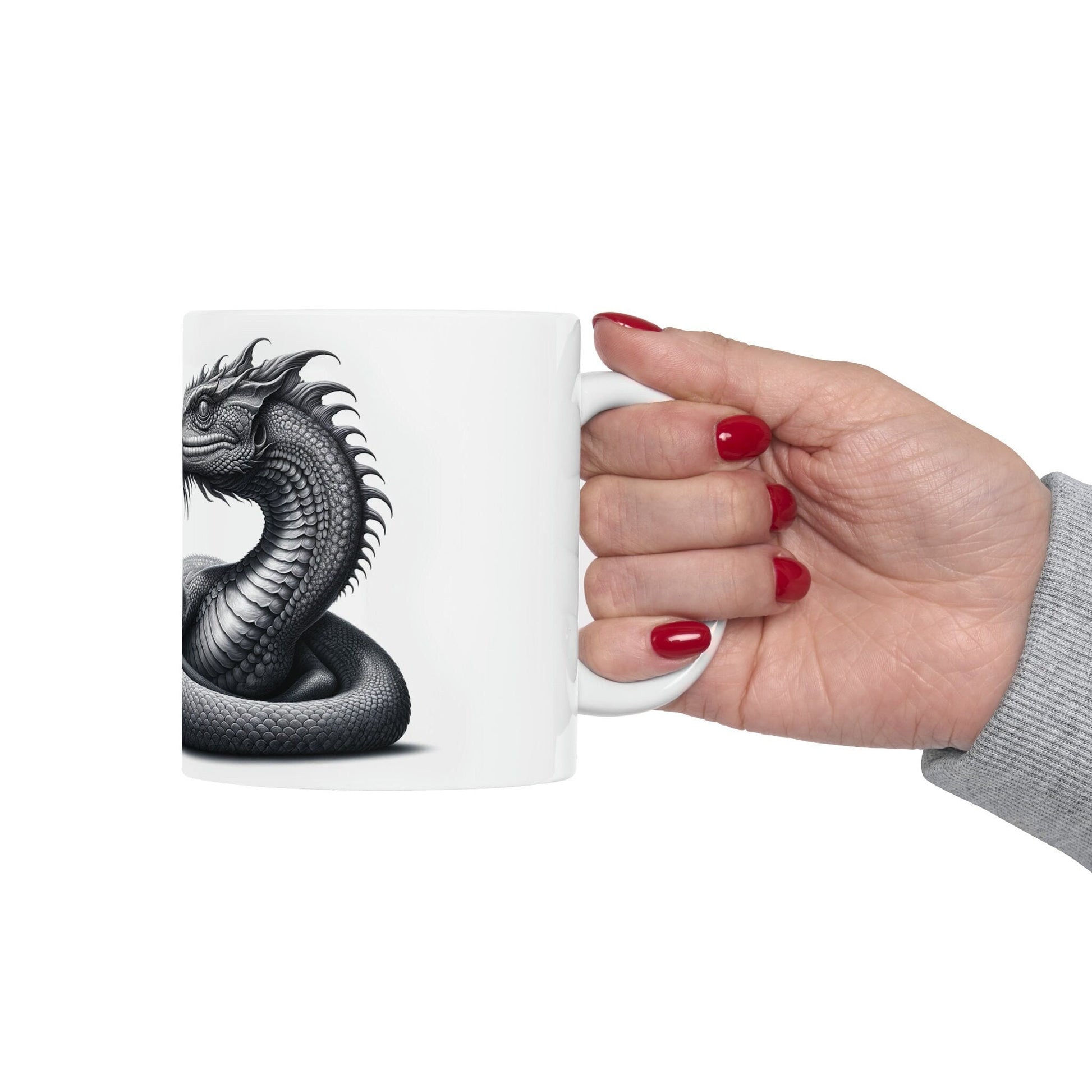 BASILSK - WEED Themed Coffee Mugs - Perfect Gift for Smokers, Stoners, Marijuana Lovers, Growers; Smoker Enthusiasts - Wake and Bake