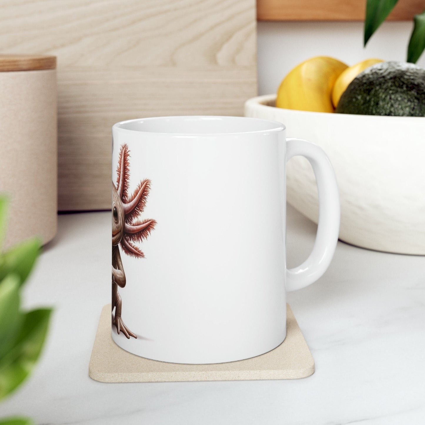 AXOLOTL - WEED Themed Coffee Mugs - Perfect Gift for Smokers, Stoners, Marijuana Lovers, Growers; Smoker - Wake and Bake
