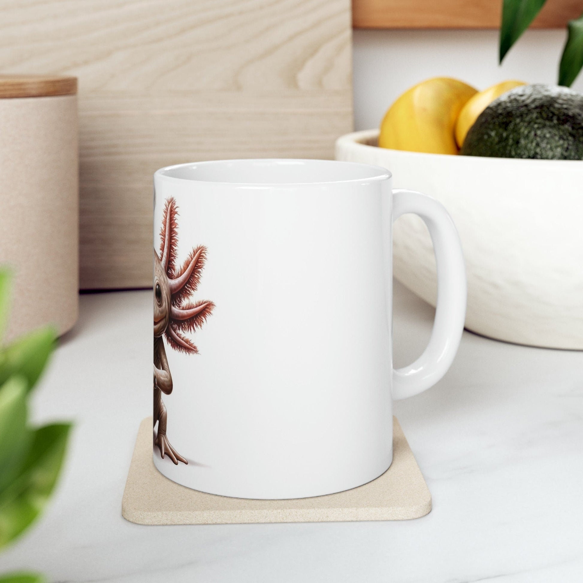 AXOLOTL - WEED Themed Coffee Mugs - Perfect Gift for Smokers, Stoners, Marijuana Lovers, Growers; Smoker - Wake and Bake