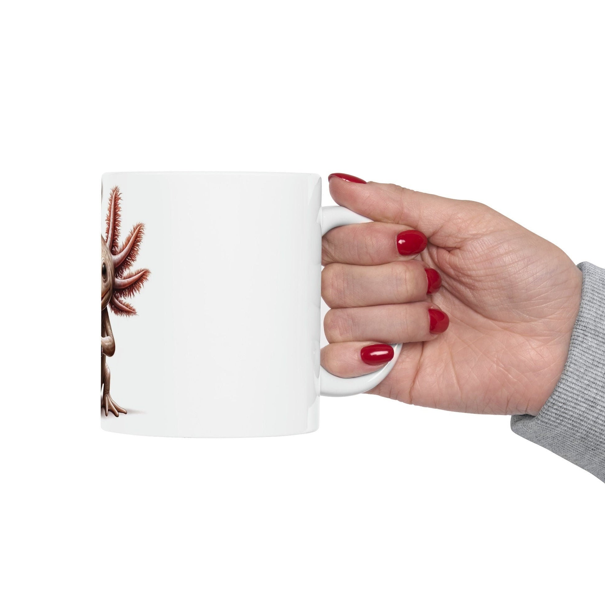 AXOLOTL - WEED Themed Coffee Mugs - Perfect Gift for Smokers, Stoners, Marijuana Lovers, Growers; Smoker - Wake and Bake