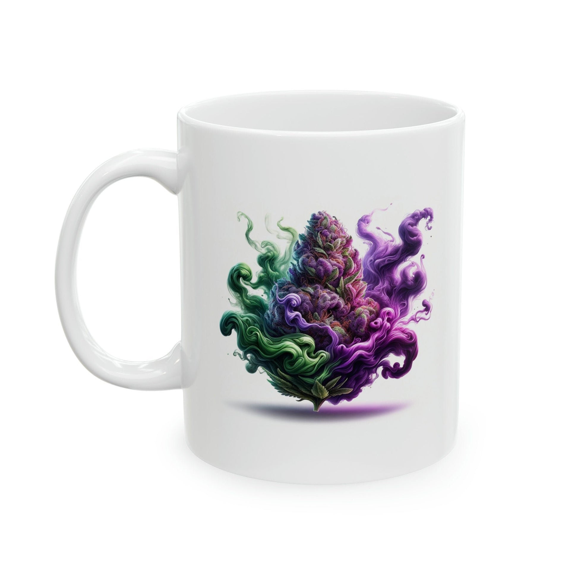 WEED HAZE - WEED Themed Coffee Mugs - Perfect Gift for Smokers, Stoners, Marijuana Lovers, Growers; Smoker Enthusiast - Wake and Bake