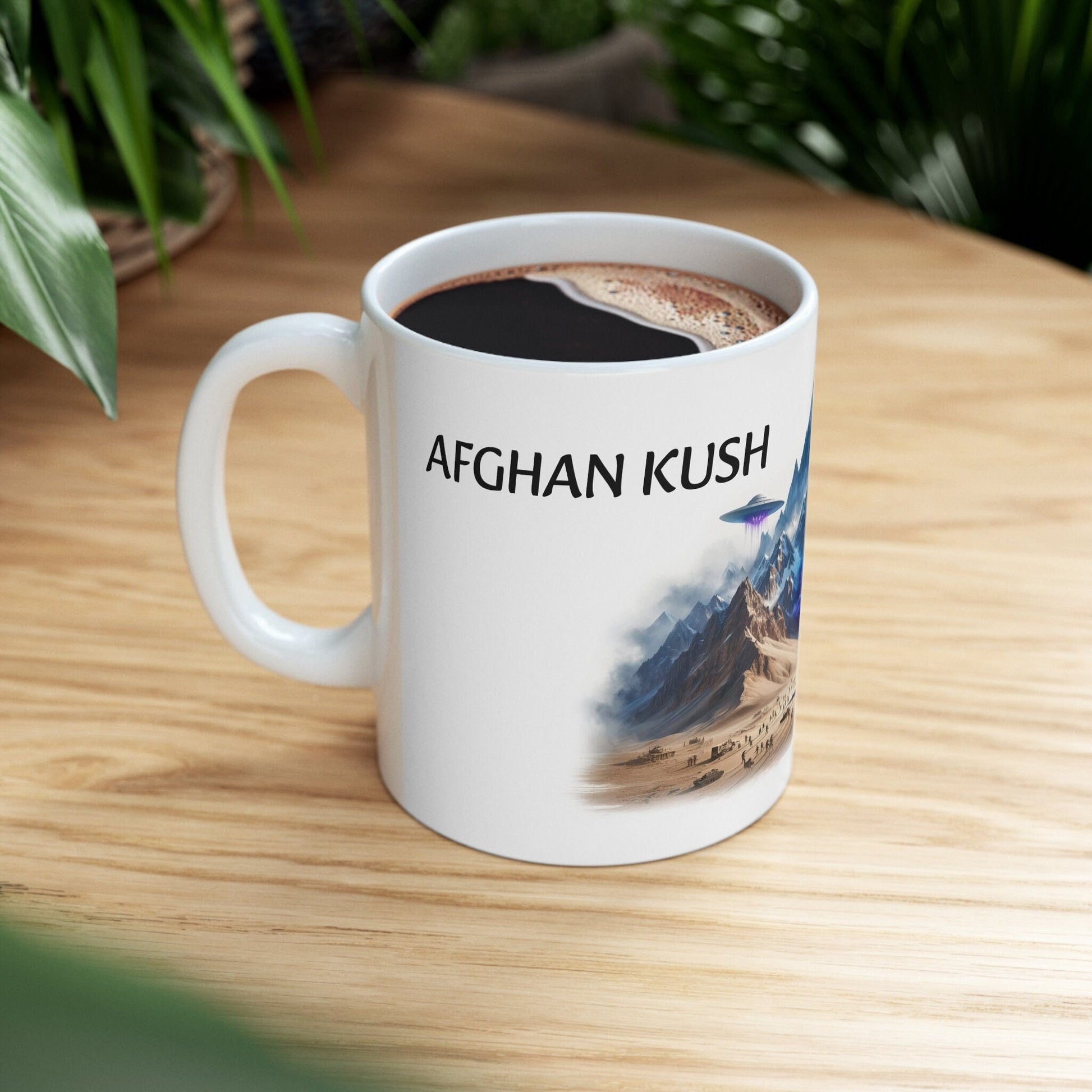 AFGHAN KUSH - Weed Strain Coffee Mugs