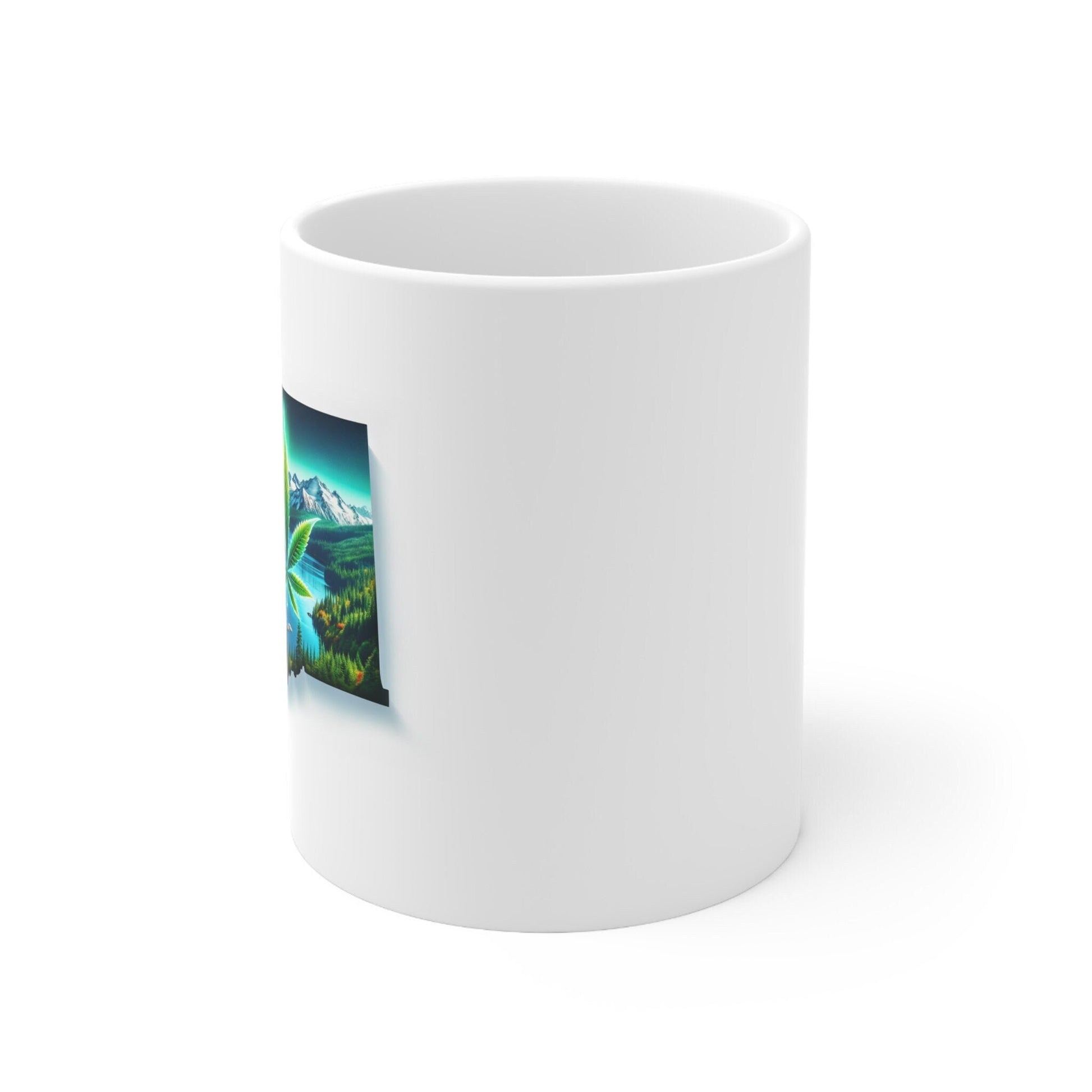 WASHINGTON Weed Mug - State Themed Coffee Mugs, Marijuana Graphic - Perfect Gift for Smokers, Weed Lovers, Stoners - Cannabis Decor