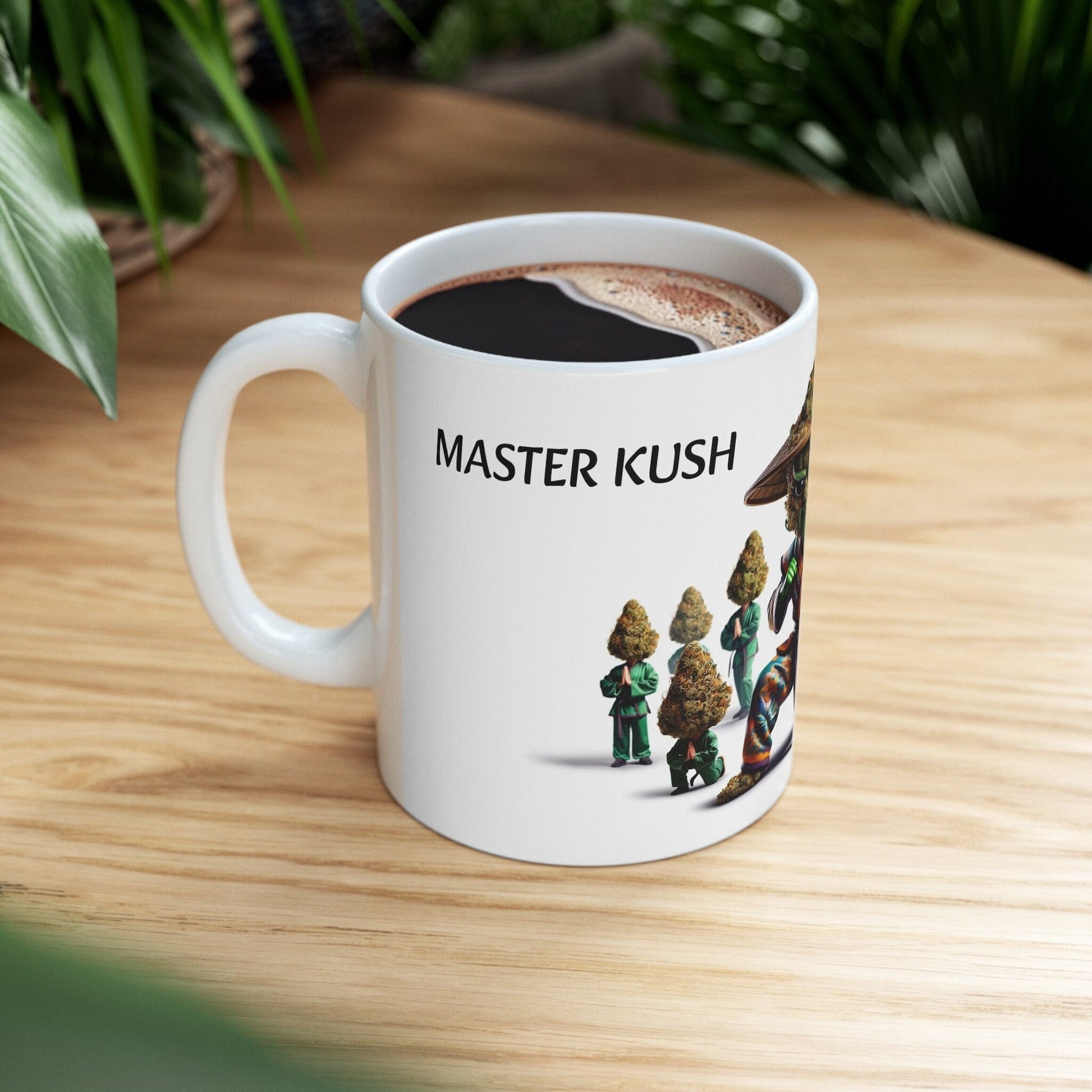 MASTER KUSH - Weed Strain Coffee Mugs