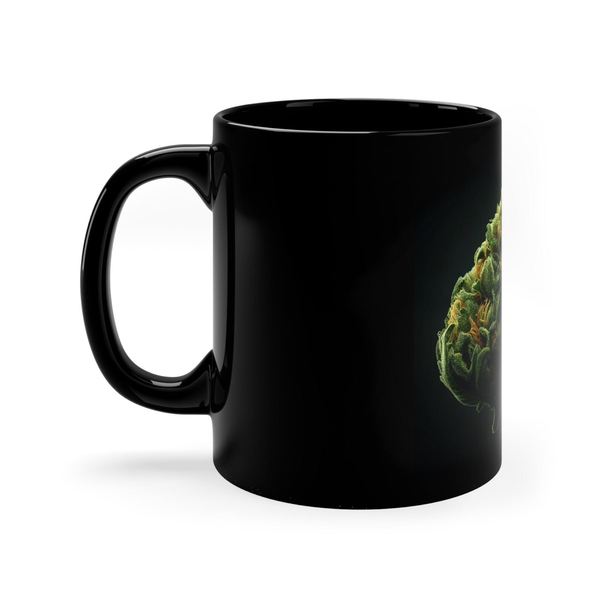 WEED / WAX - BLACK Marijuana Themed Coffee Mugs, Weed and Wax Lovers , Perfect Gift for Smokers, Stoners *Cannabis Concentrate*