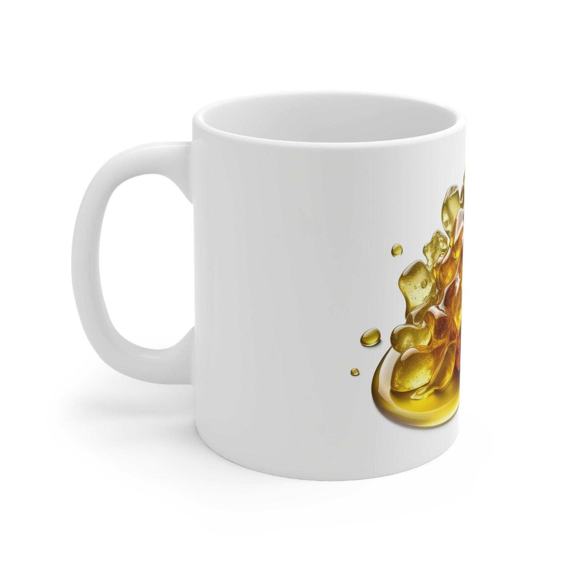 WEED / WAX - Marijuana Themed Coffee Mugs, Weed and Wax Lovers , Perfect Gift for Smokers, Stoners *Cannabis Concentrate*