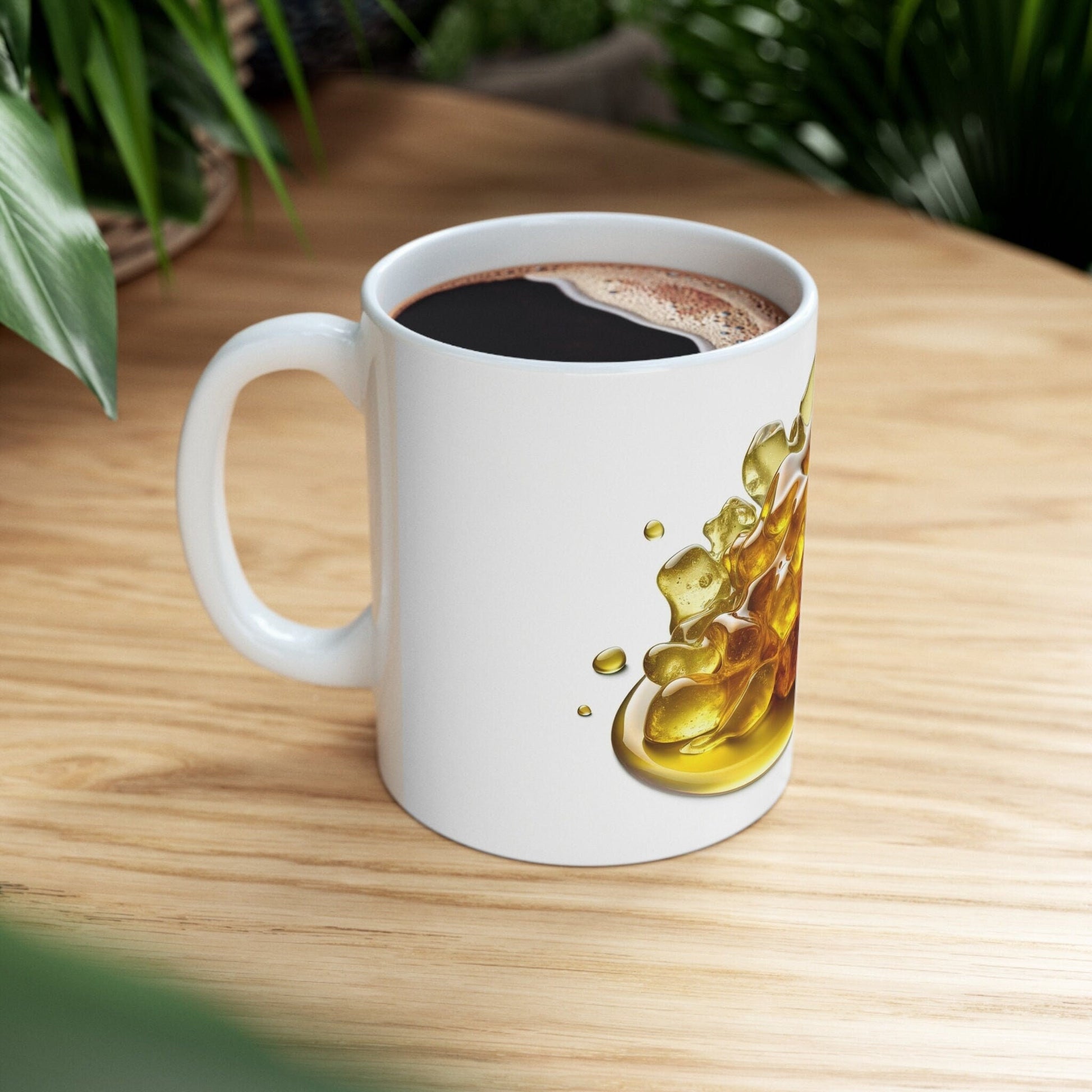 WEED / WAX - Marijuana Themed Coffee Mugs, Weed and Wax Lovers , Perfect Gift for Smokers, Stoners *Cannabis Concentrate*